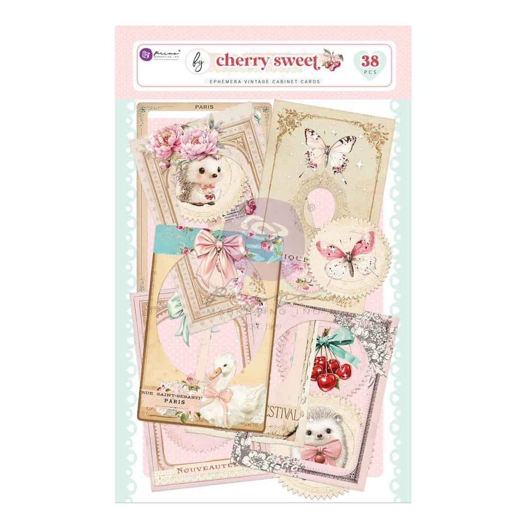 Cherry Sweet Collection Ephemera - Cabinet Cards - Image 1