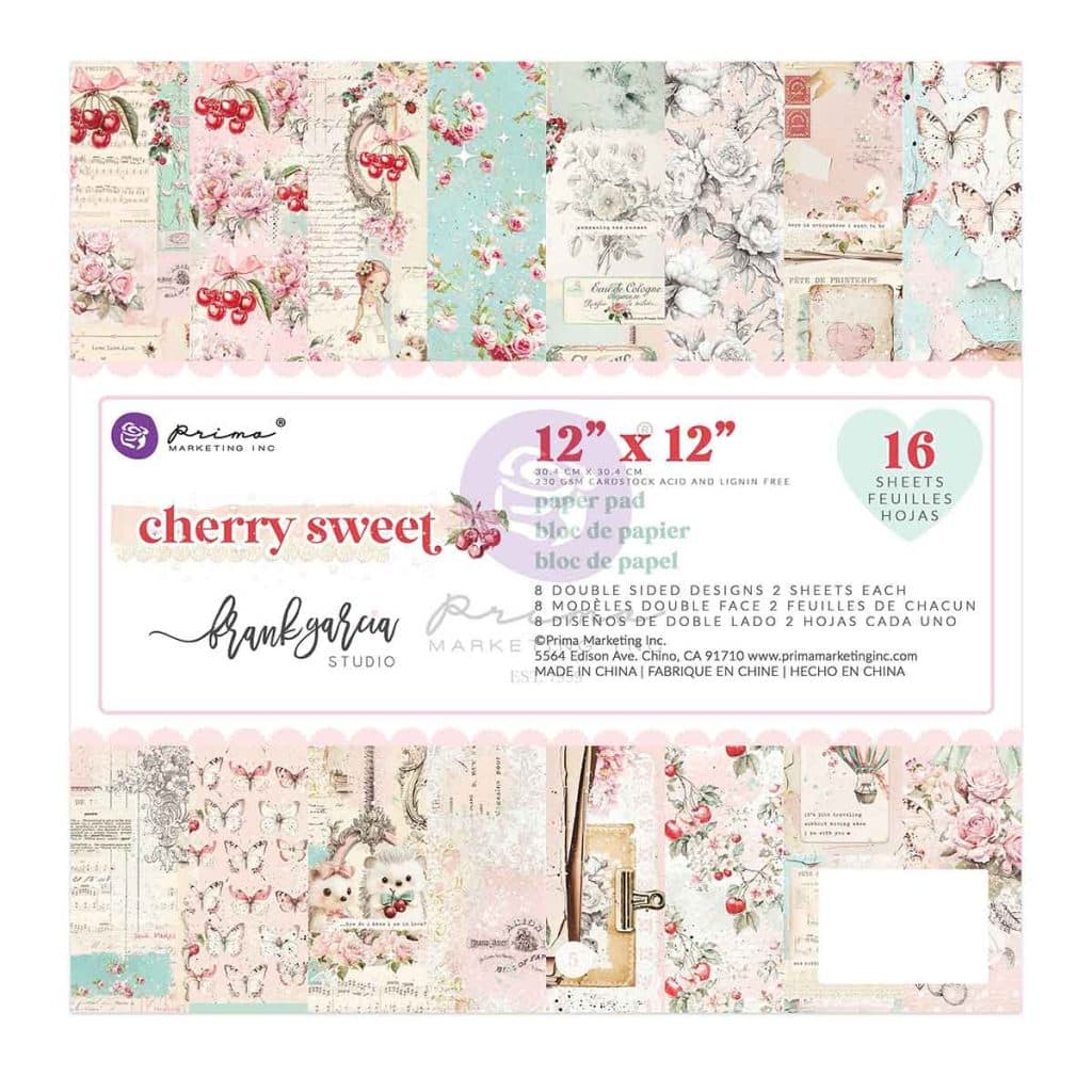 Cherry Sweet Collection 12x12 Paper Pad - Image 1