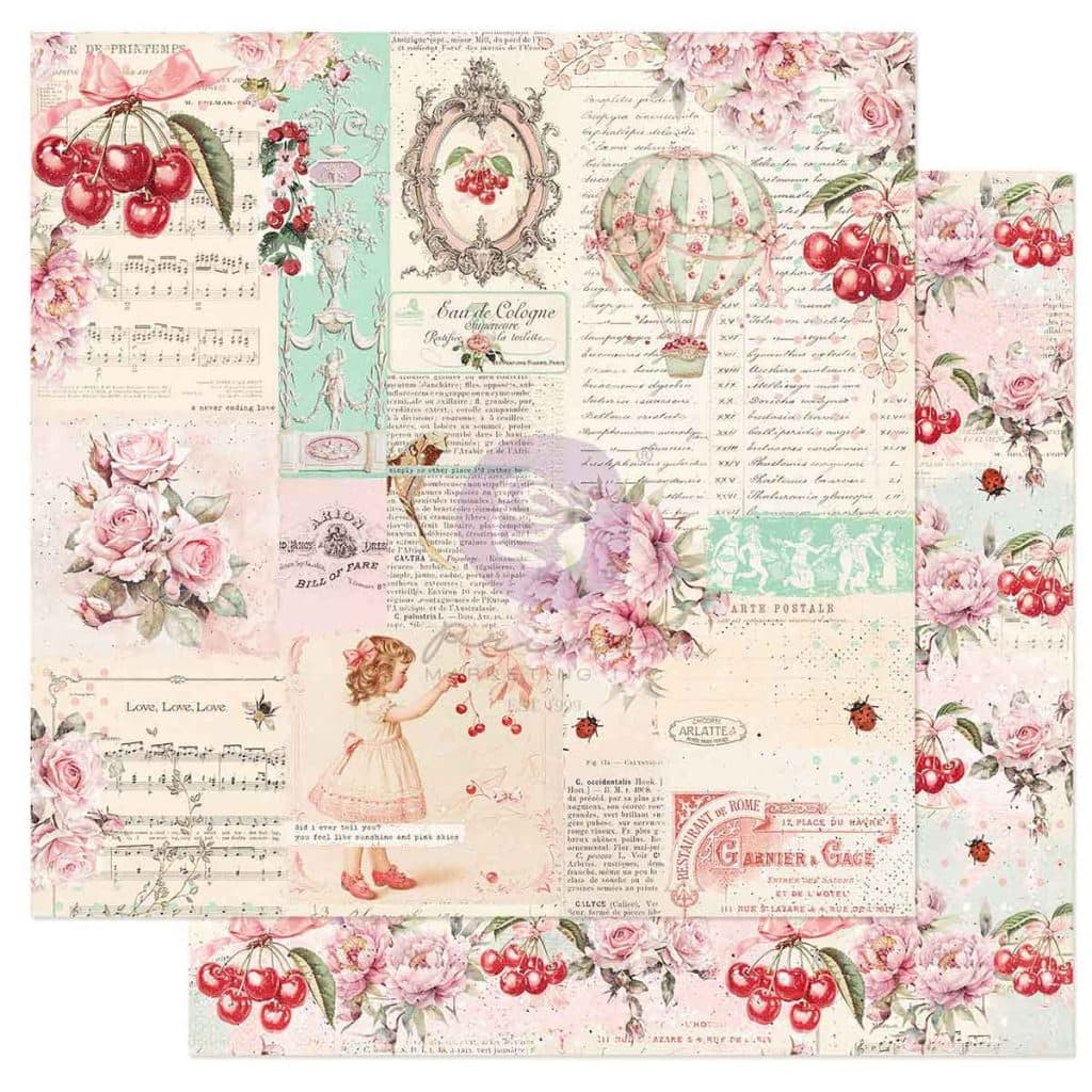 Cherry Sweet Collection 12x12 Sheet - No Other Place - Image 1