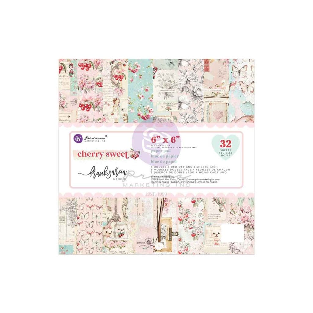 Cherry Sweet Collection 6x6 Paper Pad - Image 1