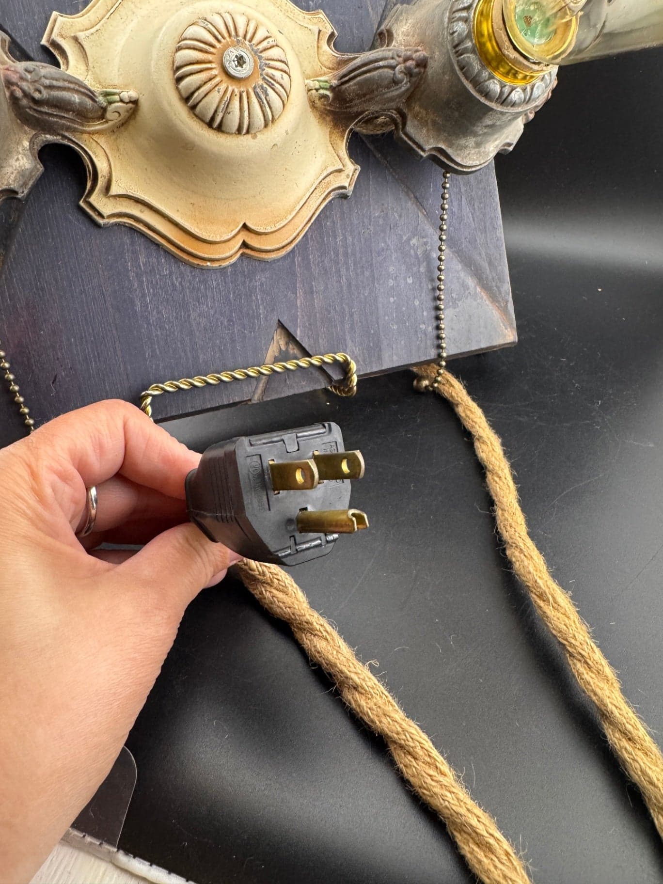 Handmade VTG Style Sconce - Thumbnail 9