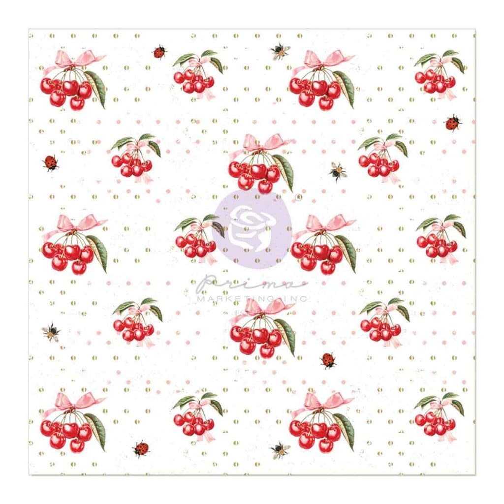 Cherry Sweet Collection Acetate Sheet - Image 1
