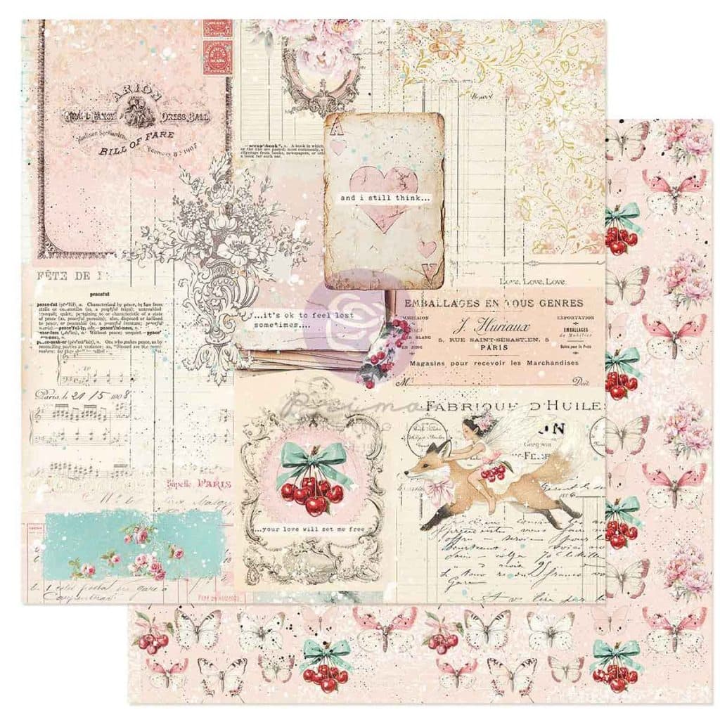 Cherry Sweet Collection 12x12 Sheet - Set Me Free - Image 1