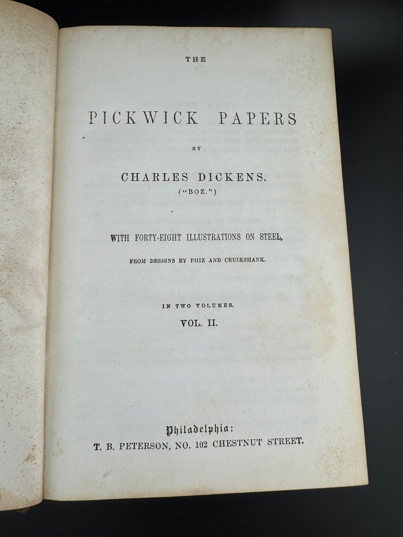Charles Dickens - Pickwick Papers Volume II - Thumbnail 8