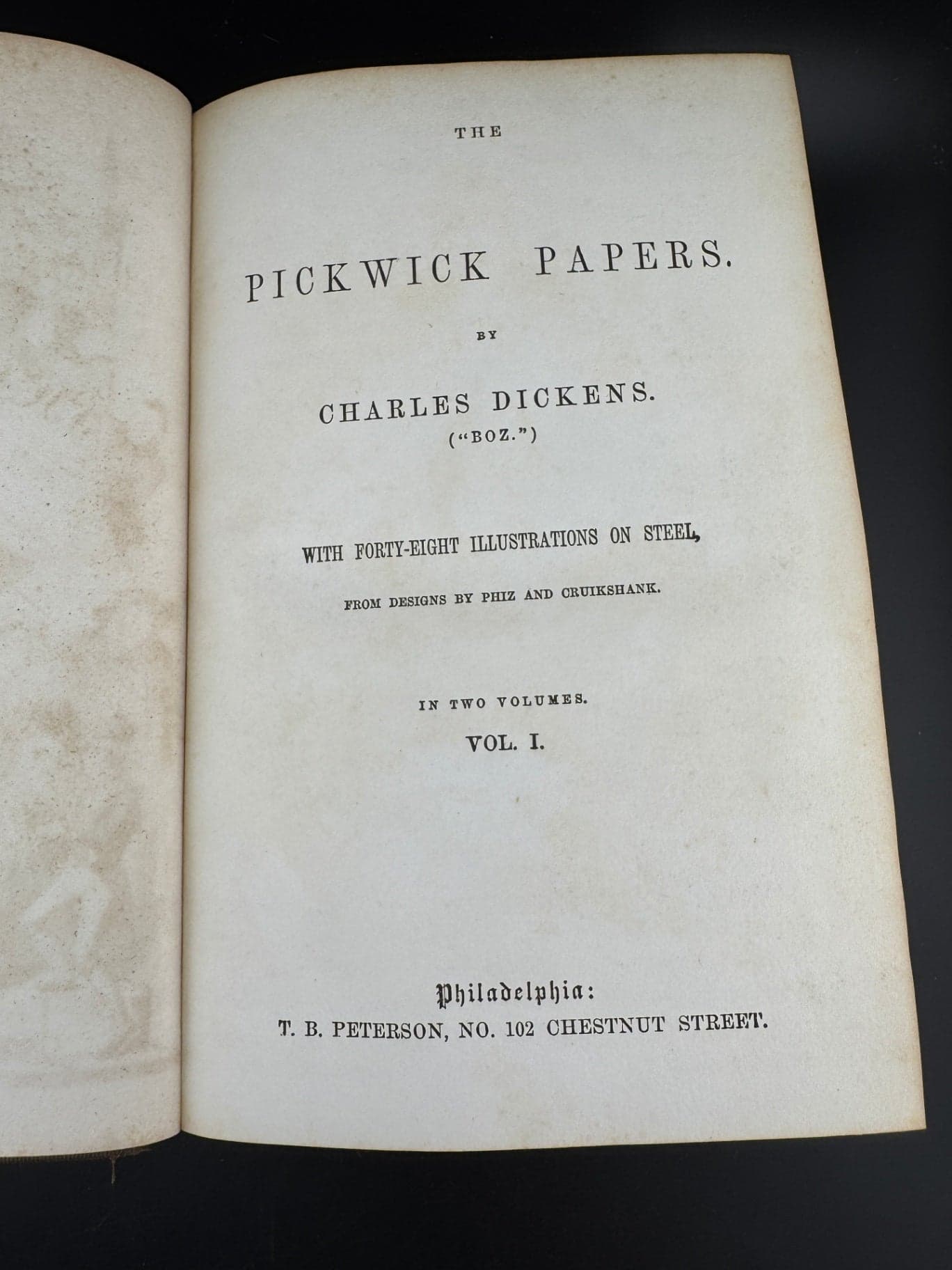 Charles Dickens - Pickwick Papers Volume I - Thumbnail 8