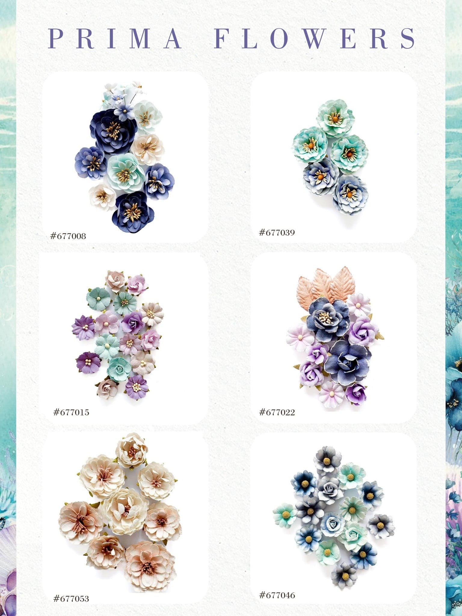 A Mermaid's Tale Collection Flowers - Sandy Walks - Image 1