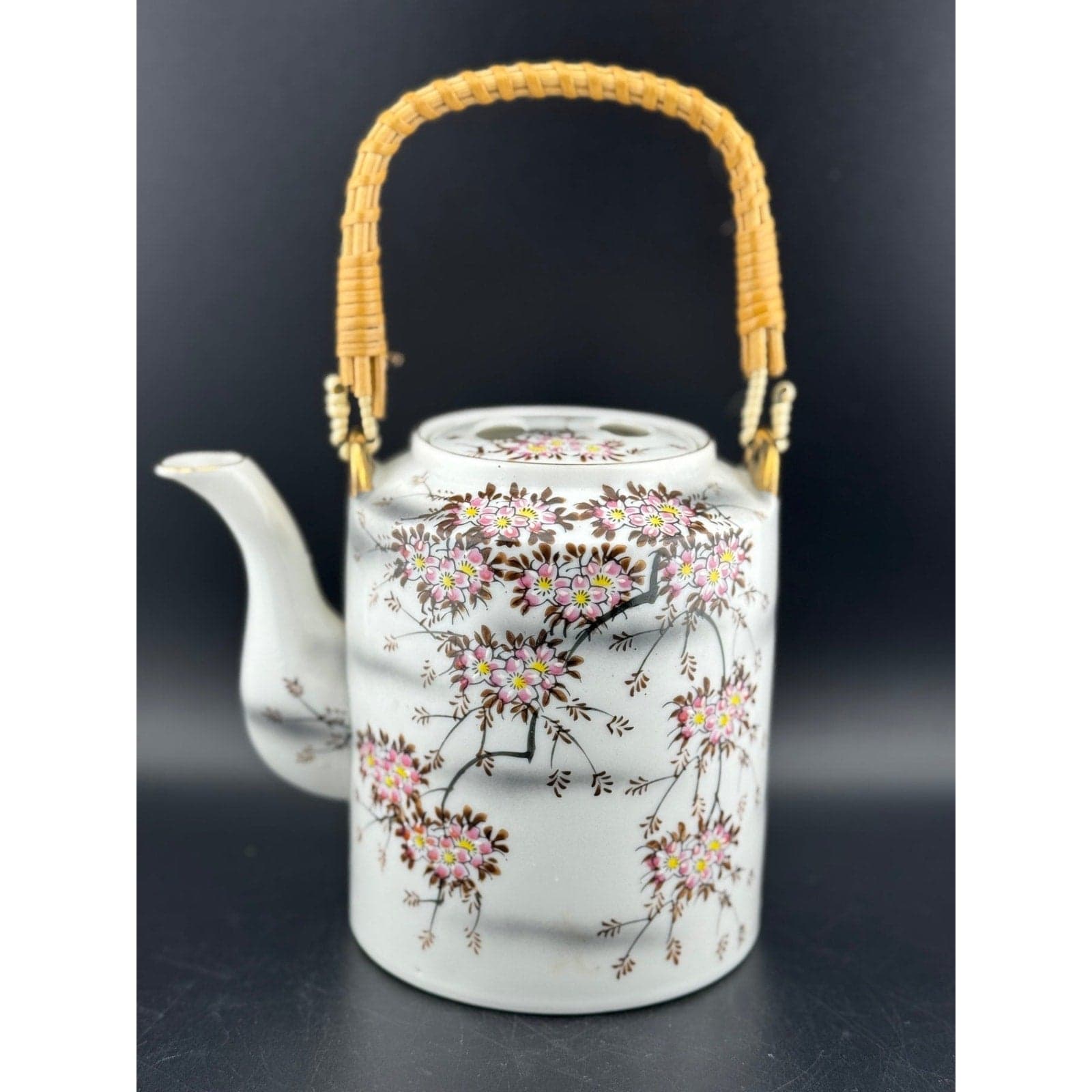 Japanese Cherry Blossom Teapot - Image 1
