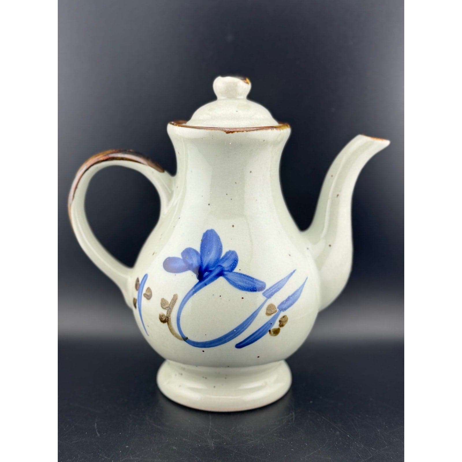 Vintage Mexican Pottery Teapot - Image 1