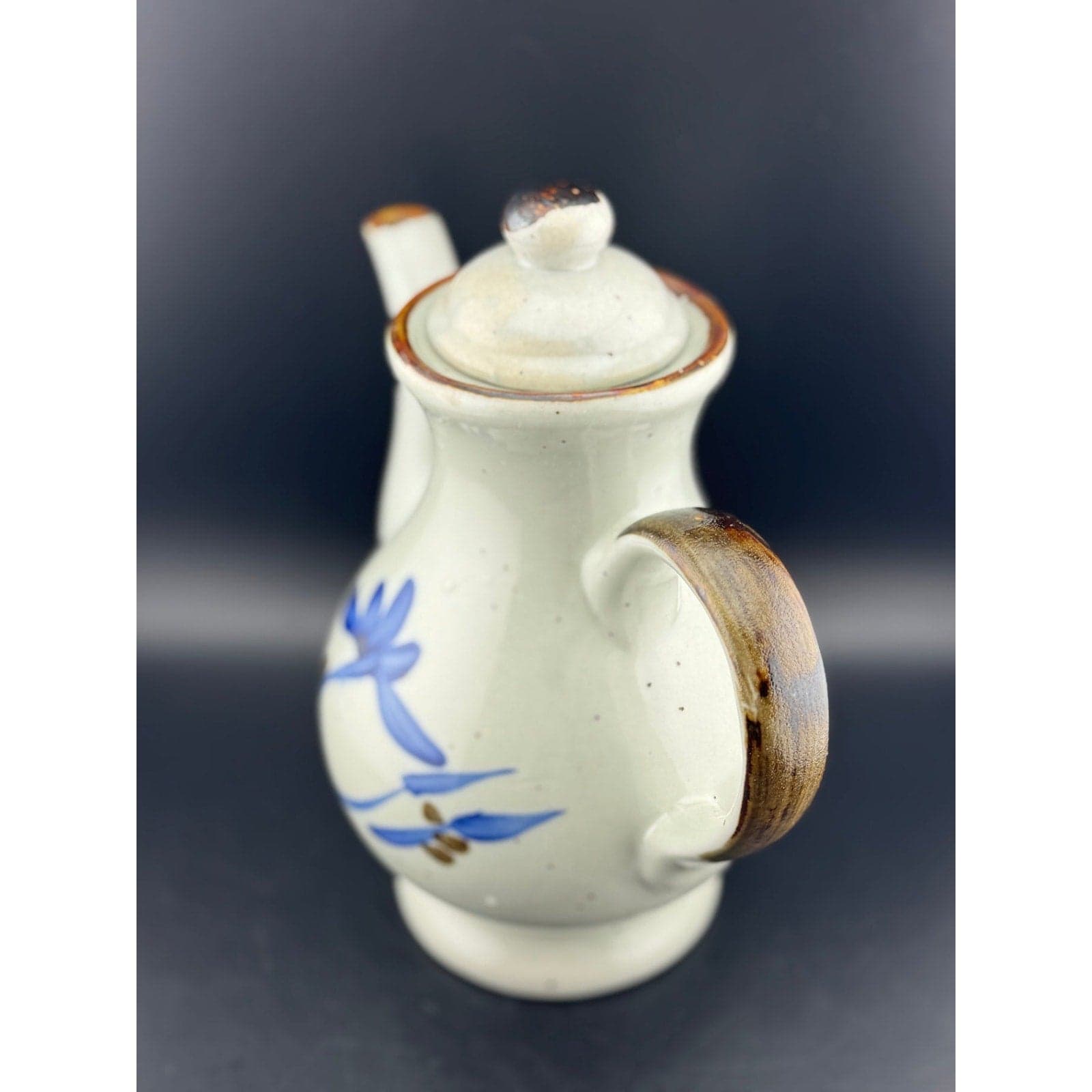 Vintage Mexican Pottery Teapot - Thumbnail 6