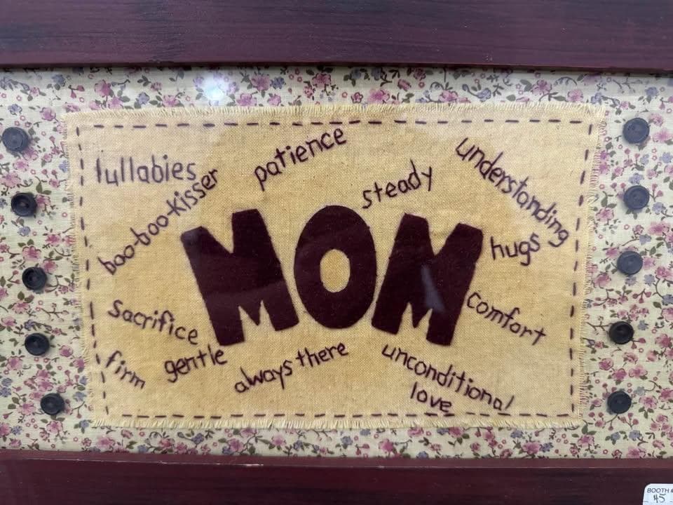 Mom Embroidery Art - Thumbnail 2