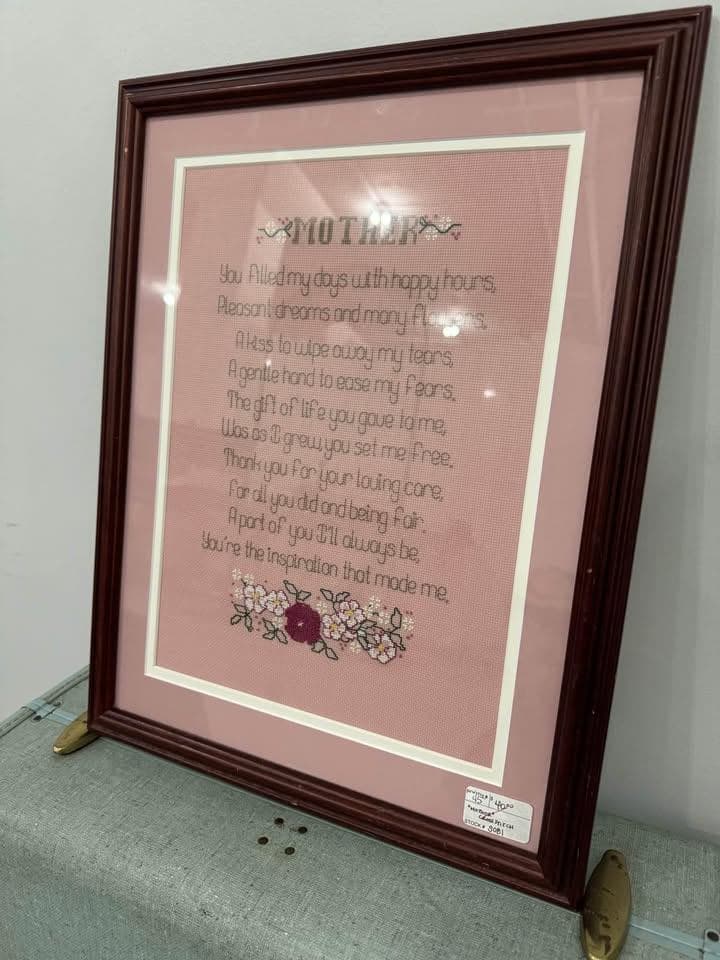 Mother Quote Cross Stitch - Thumbnail 2