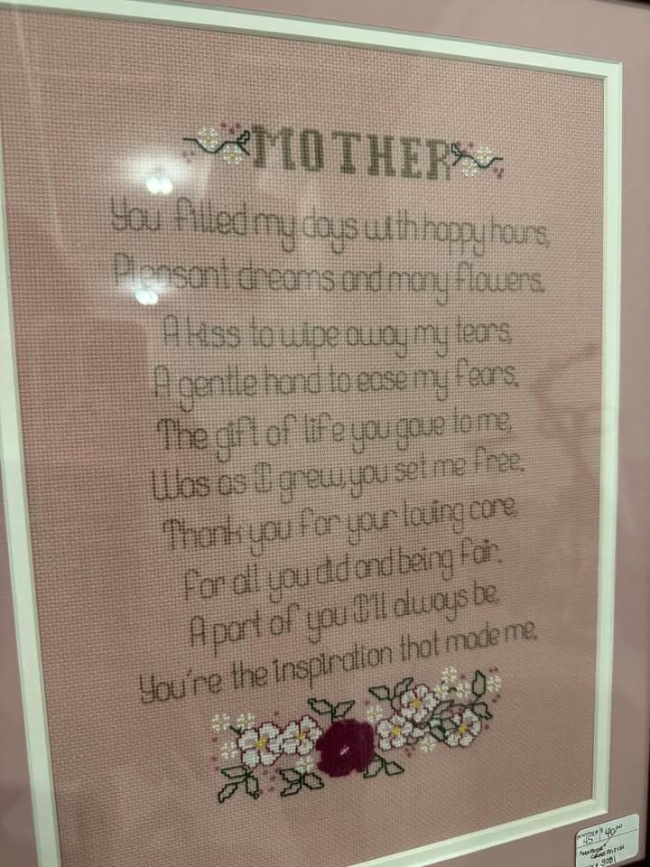 Mother Quote Cross Stitch - Thumbnail 4