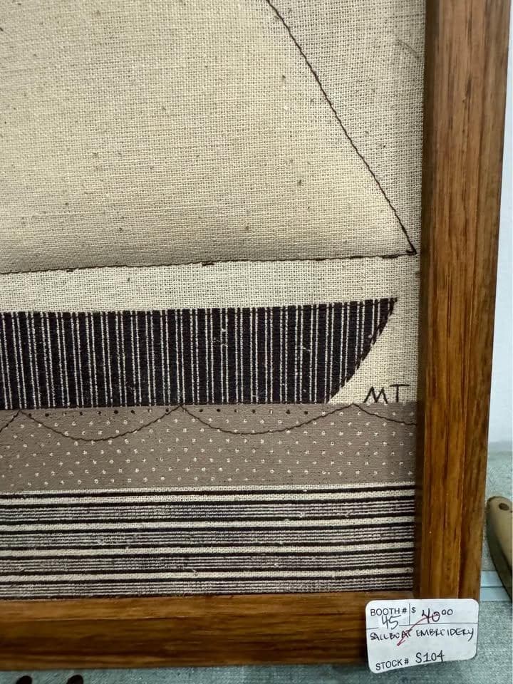 Sailboat Needlework - Thumbnail 4