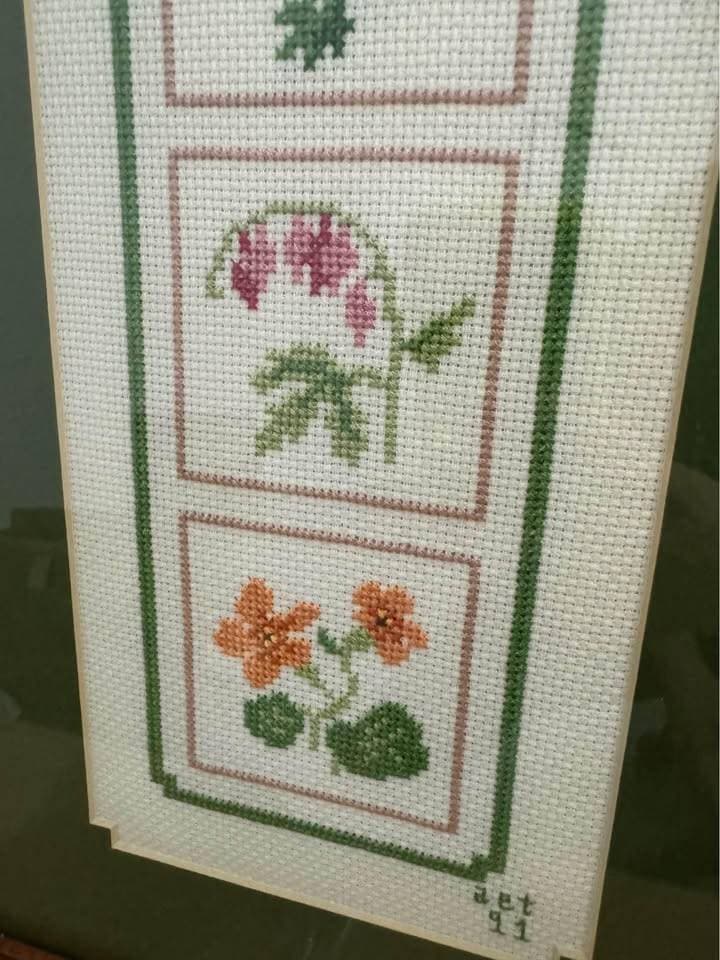 Spring Flowers Cross Stitch - Thumbnail 4