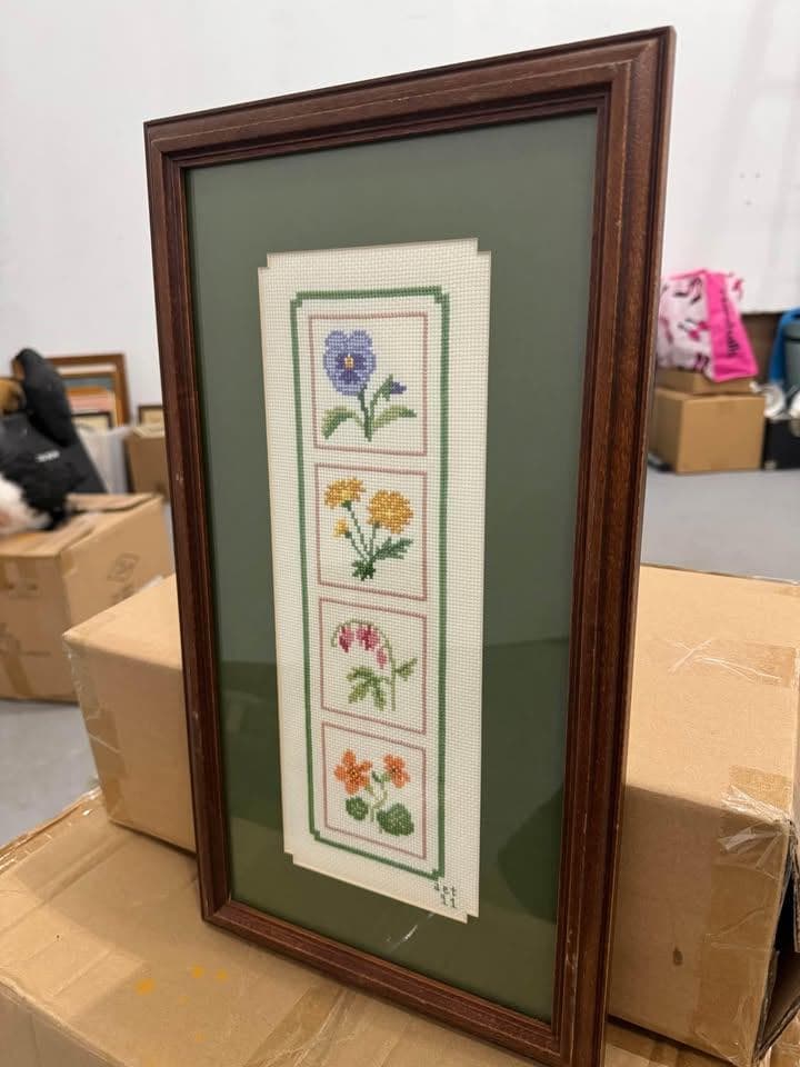 Spring Flowers Cross Stitch - Thumbnail 2