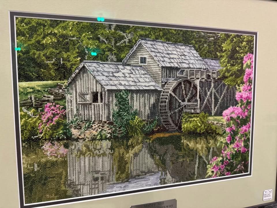 Mabry Mill Cross Stitch - Thumbnail 2