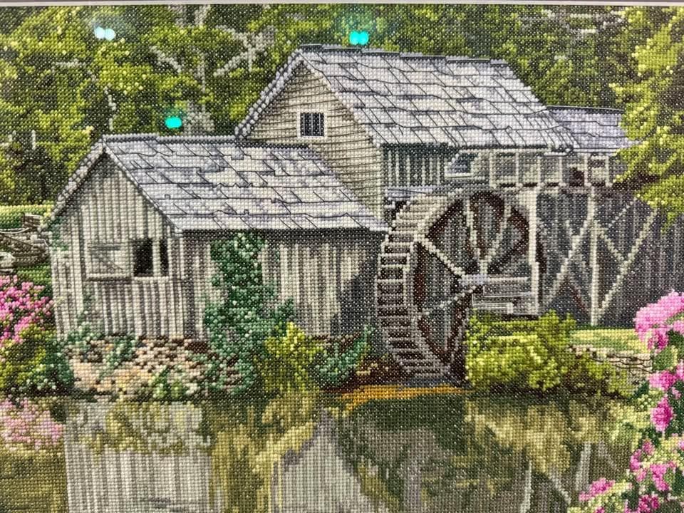 Mabry Mill Cross Stitch - Thumbnail 3