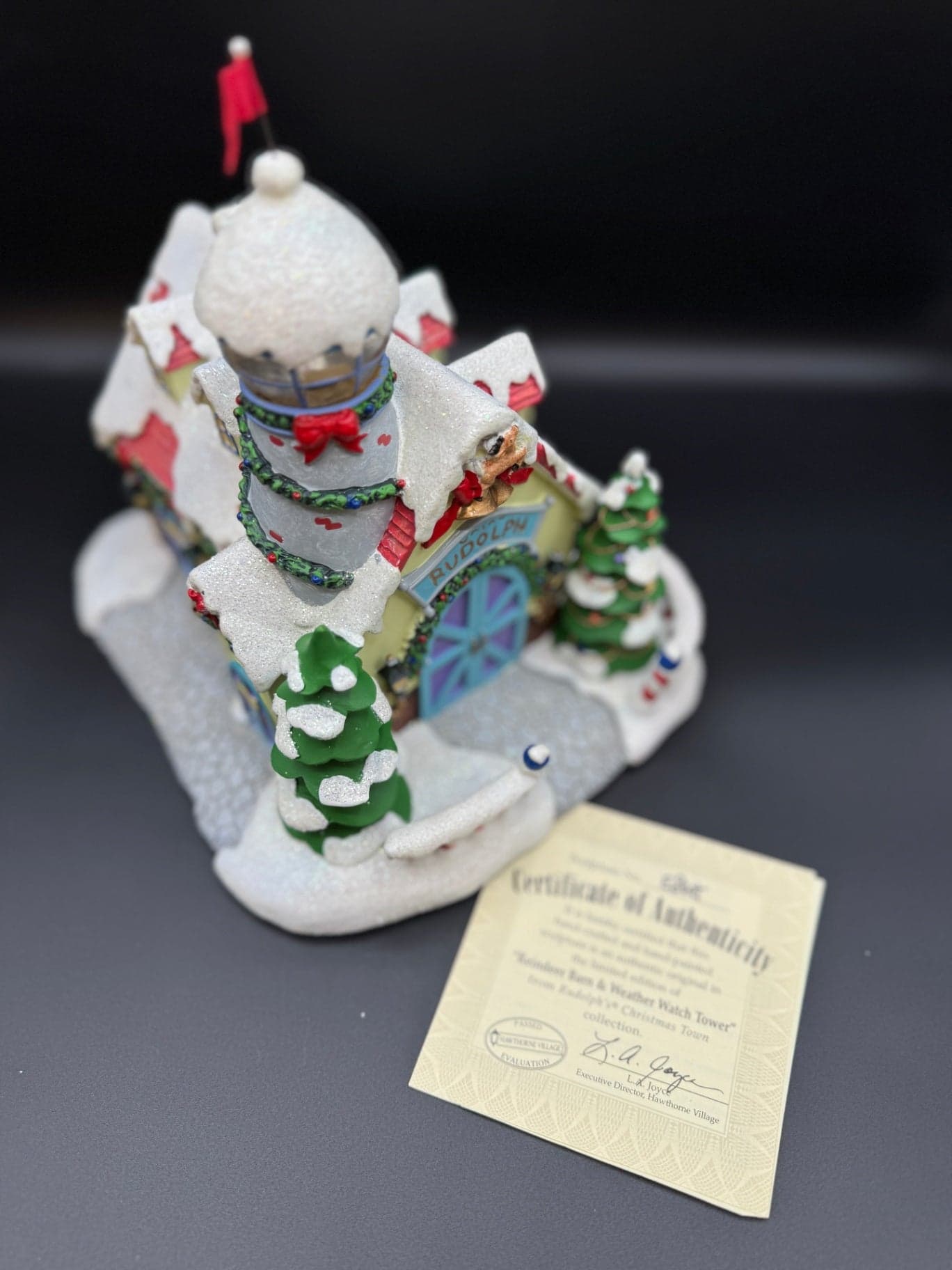 Hawthorne Village Watch Tower NIB - Thumbnail 8