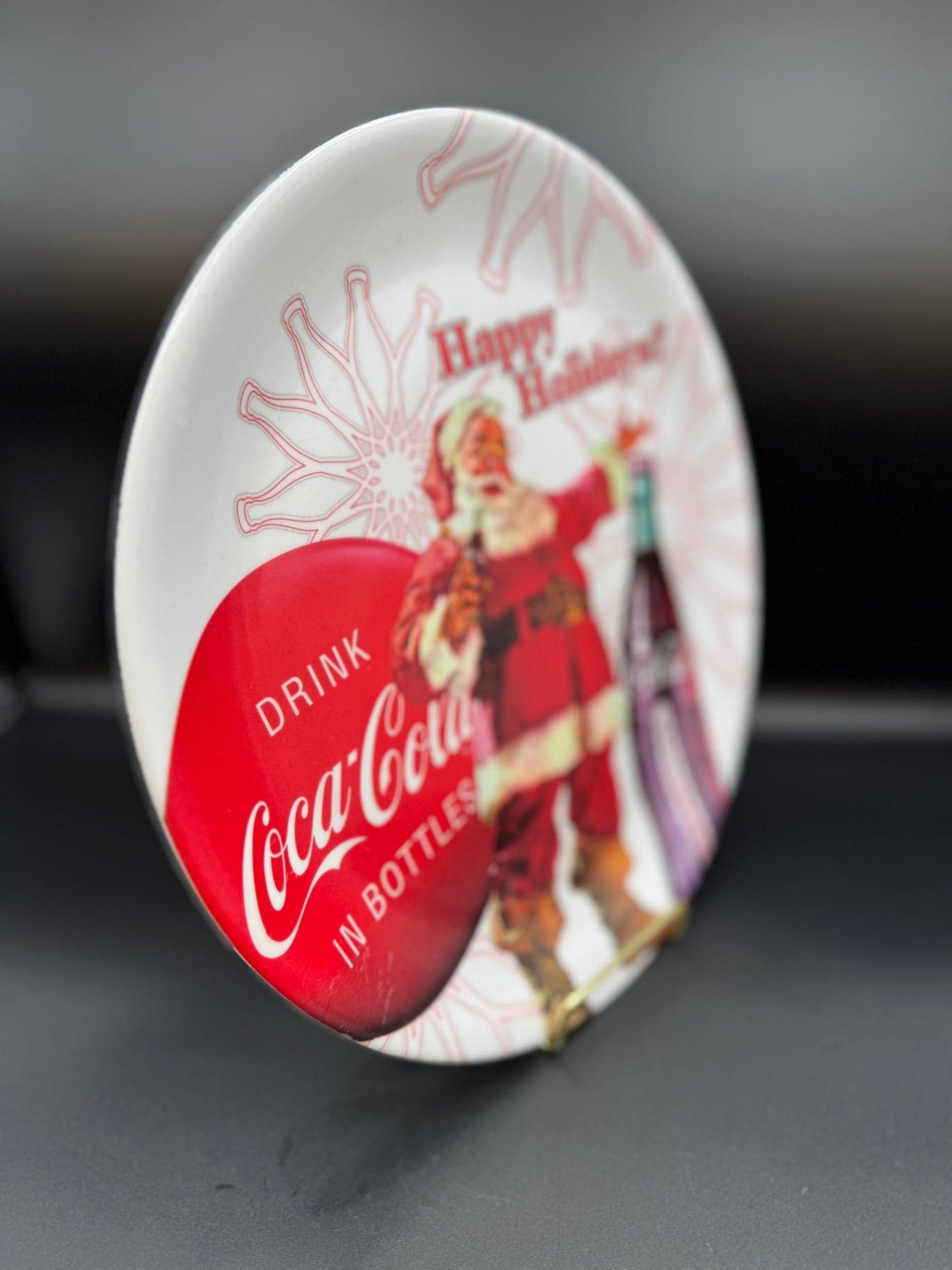 Set of 4 Coca-Cola Holiday Plates - Thumbnail 2