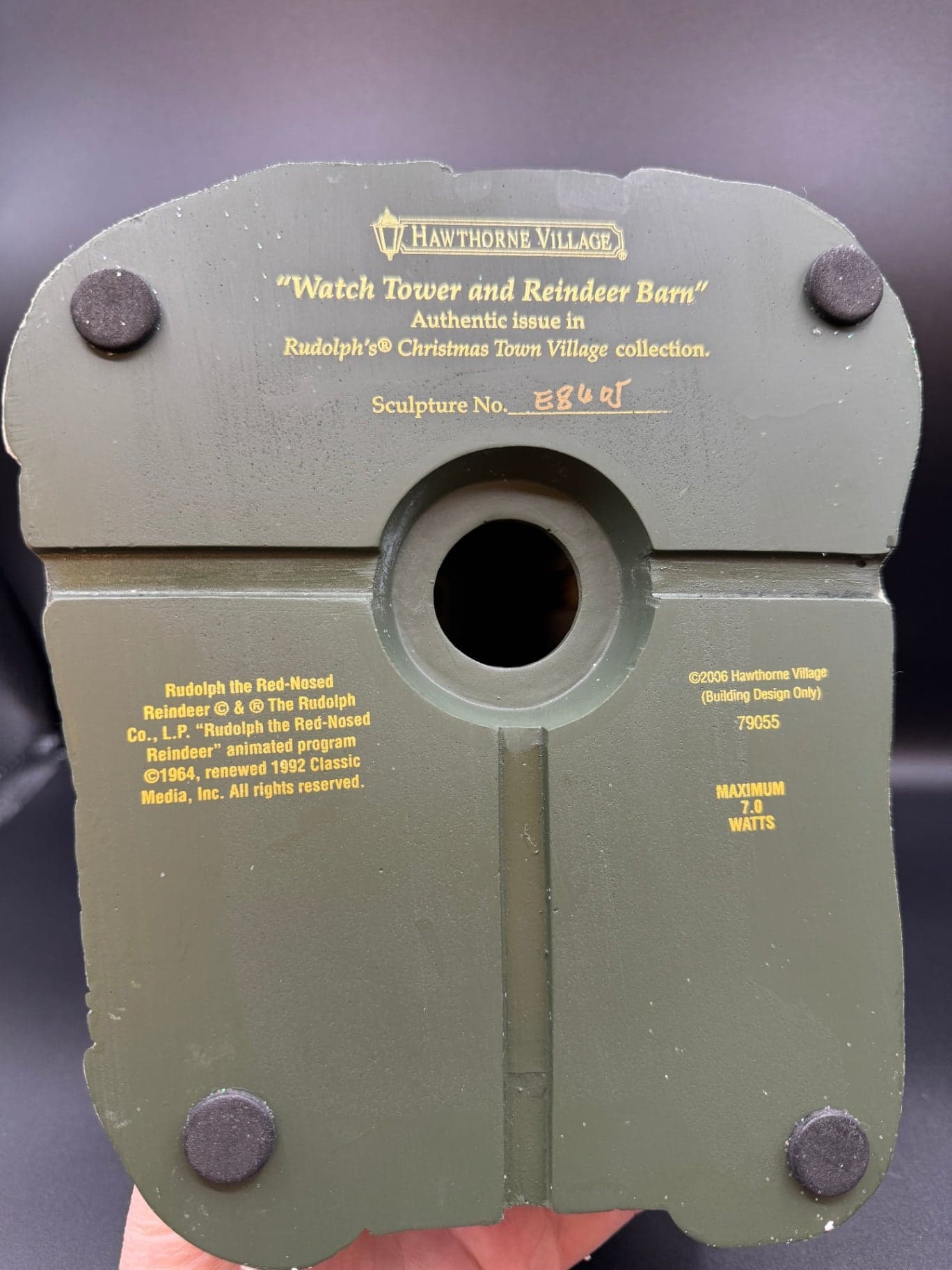 Hawthorne Village Watch Tower NIB - Thumbnail 7