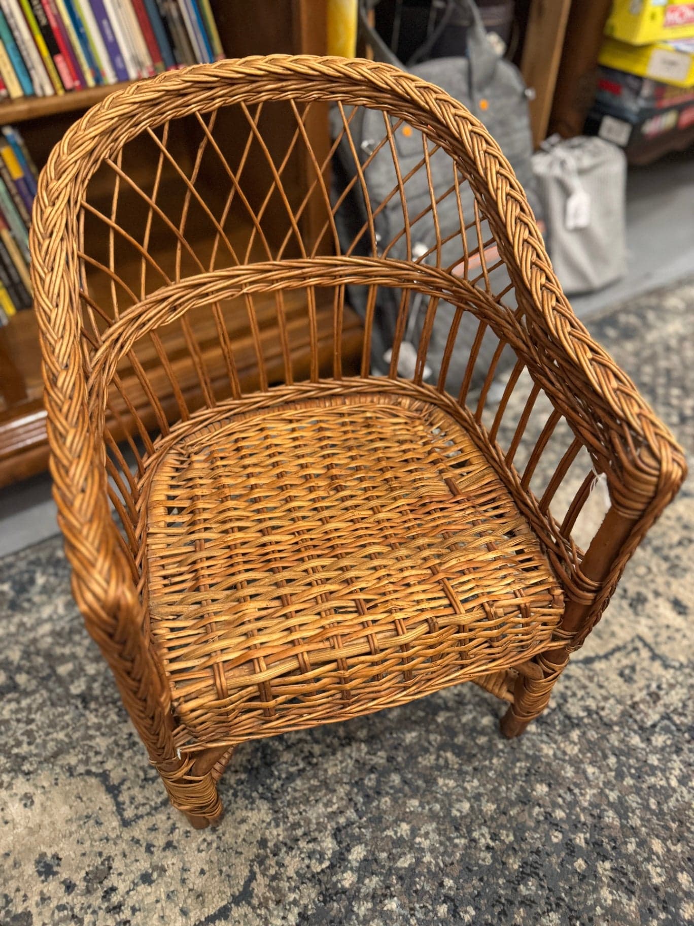 Children's Boho Wicker Chair - Thumbnail 7