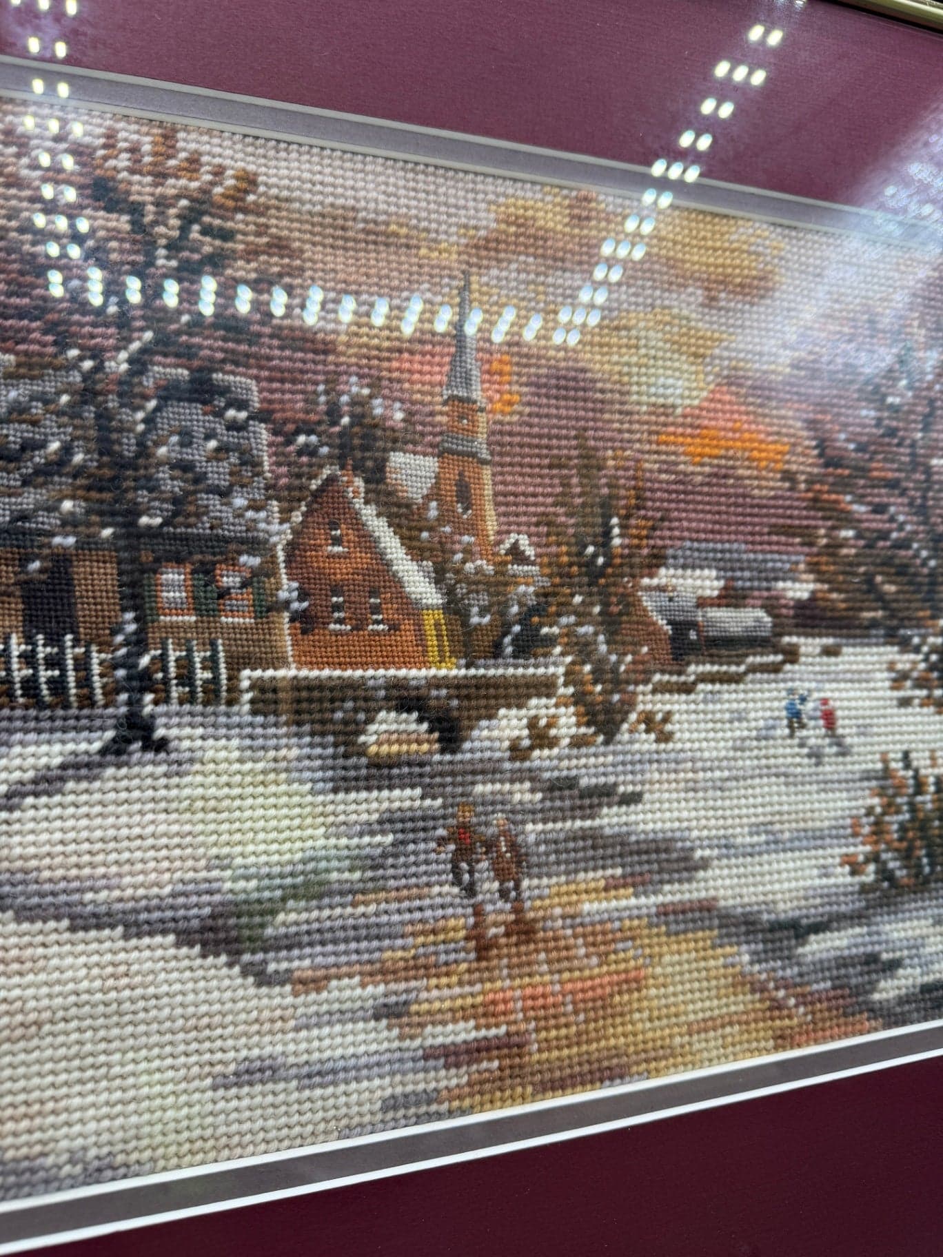 Winter Village Needlepoint - Thumbnail 5