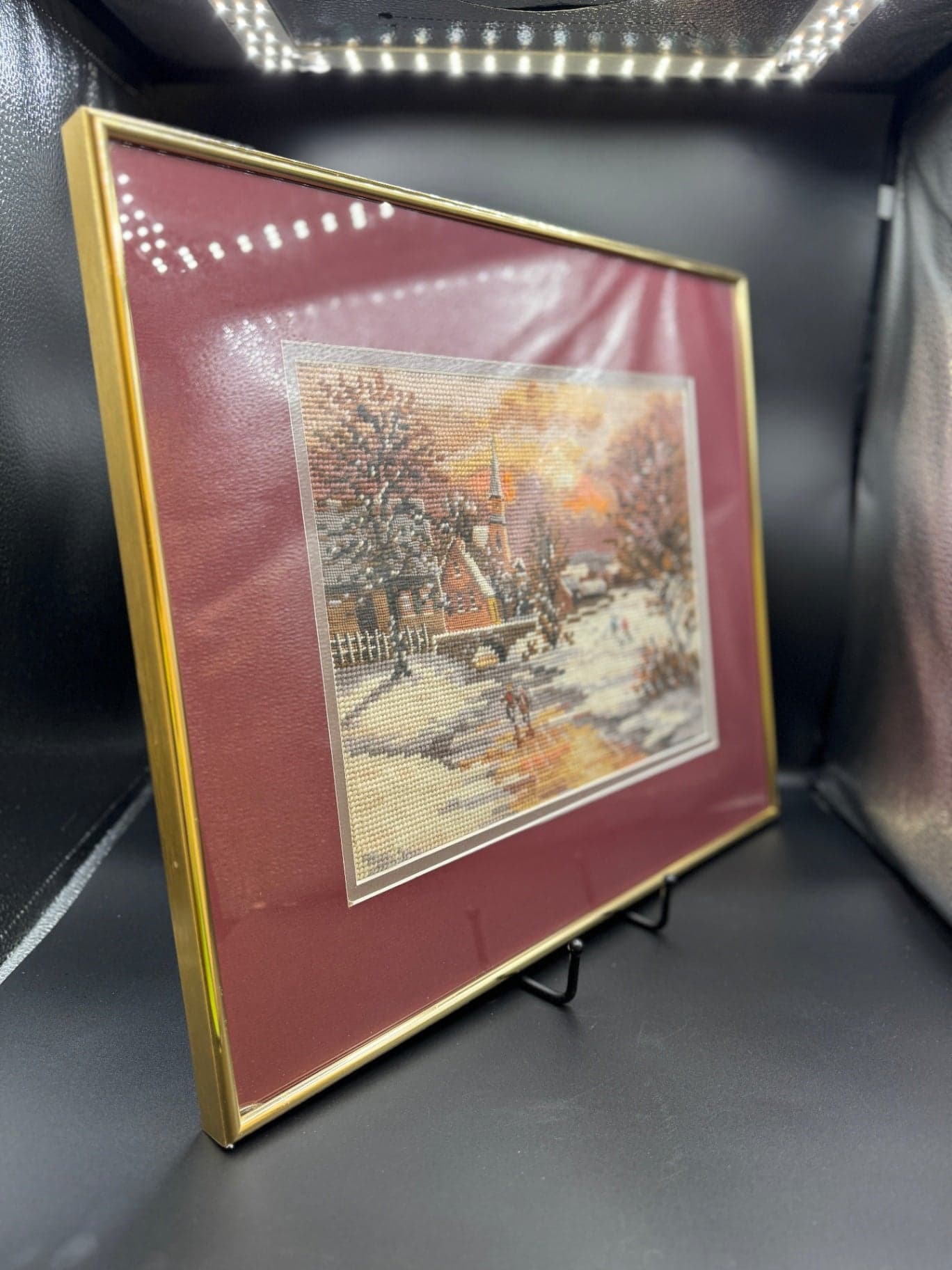 Winter Village Needlepoint - Thumbnail 2