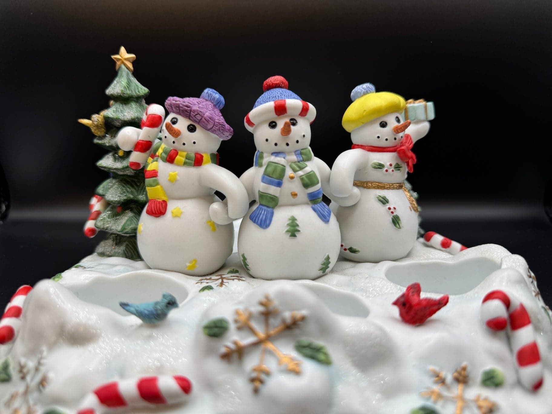 Partylite Snowman Candle Holder - Thumbnail 3