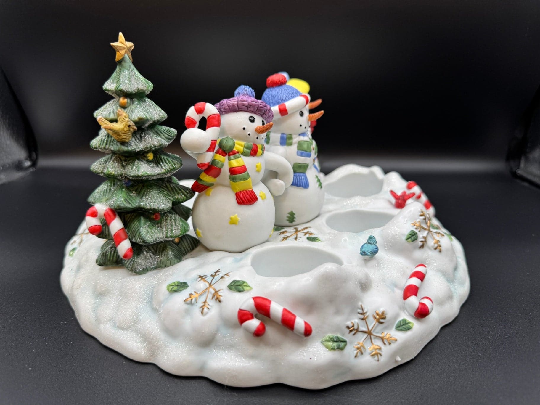 Partylite Snowman Candle Holder - Thumbnail 4