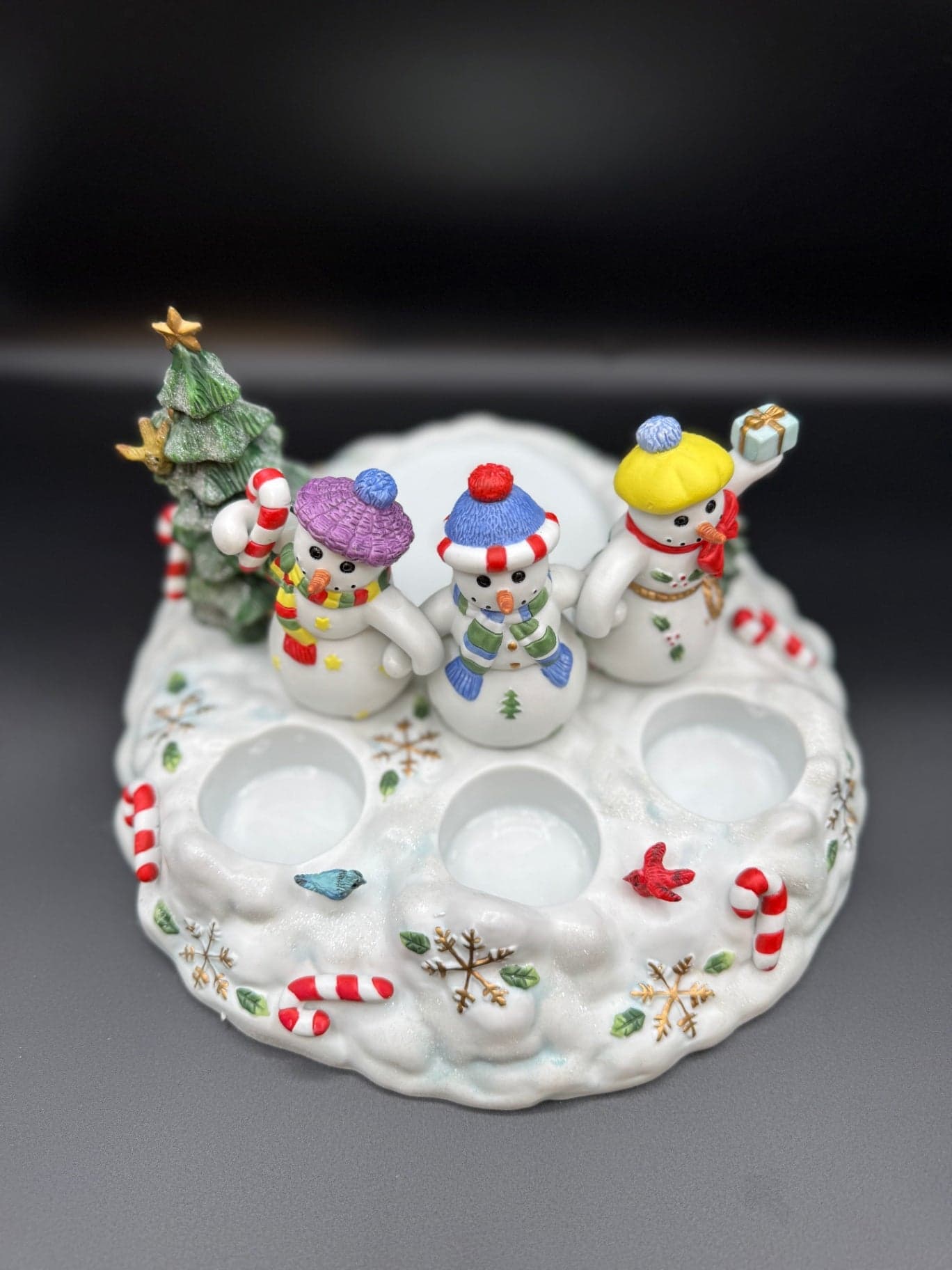Partylite Snowman Candle Holder - Thumbnail 2