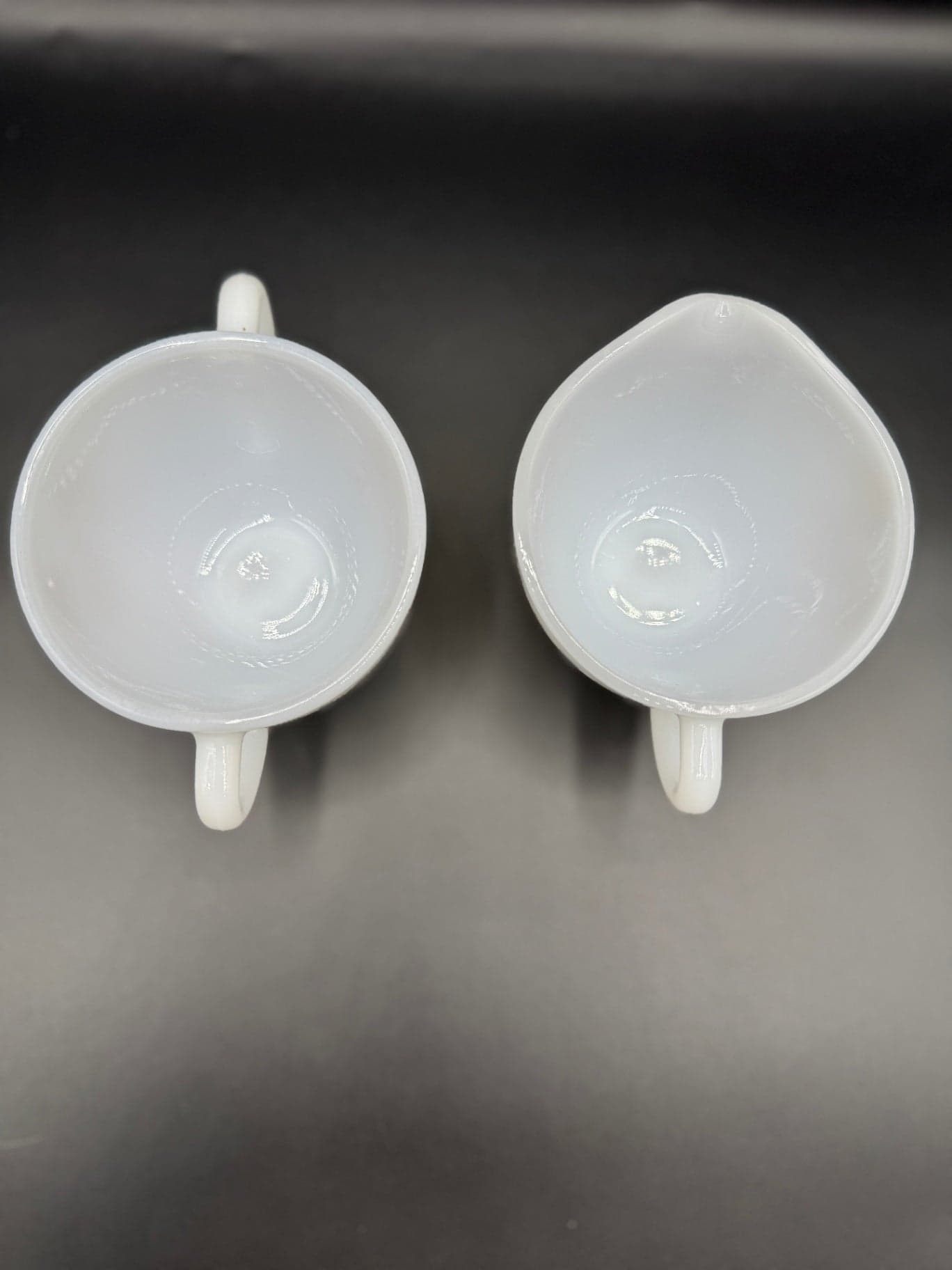 Federal Glass Golden Glory Creamer Set - Thumbnail 3