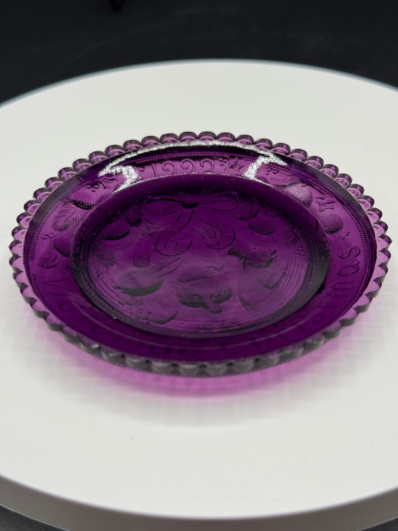 Vintage Glass Coasters Set - Thumbnail 8