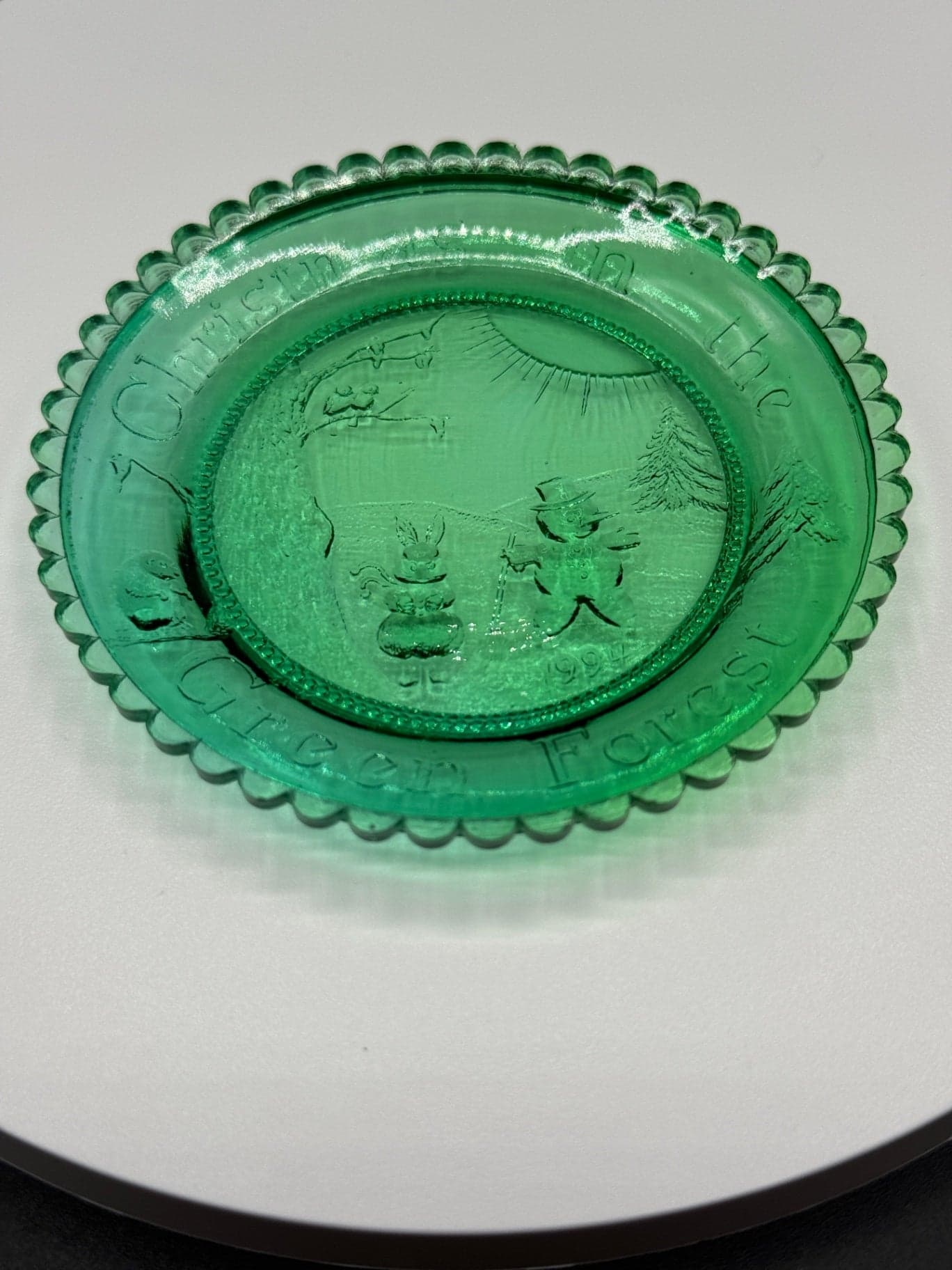 Vintage Glass Coasters Set - Thumbnail 11