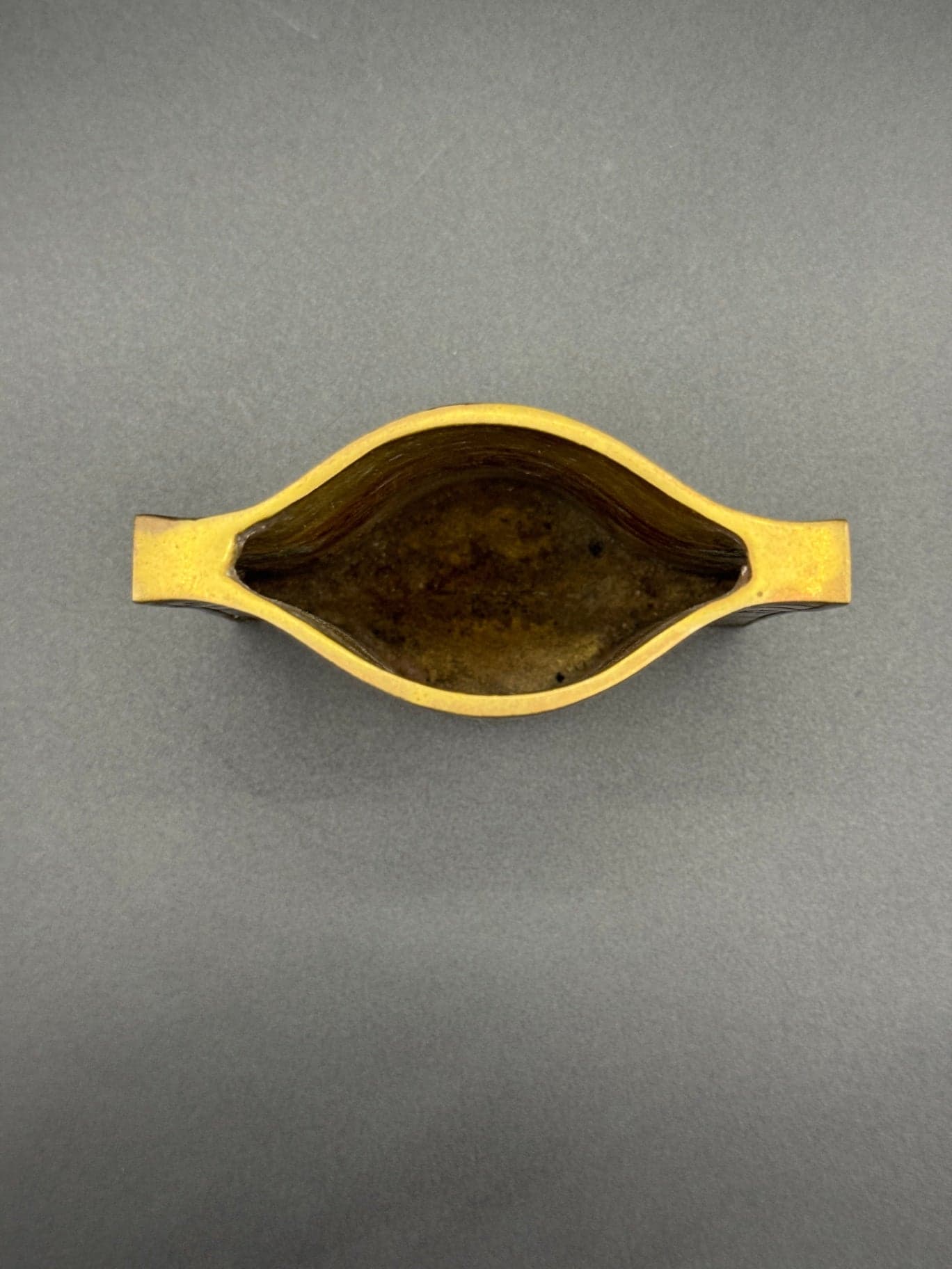 Giraffe Print Brass Bud Vase - Thumbnail 7