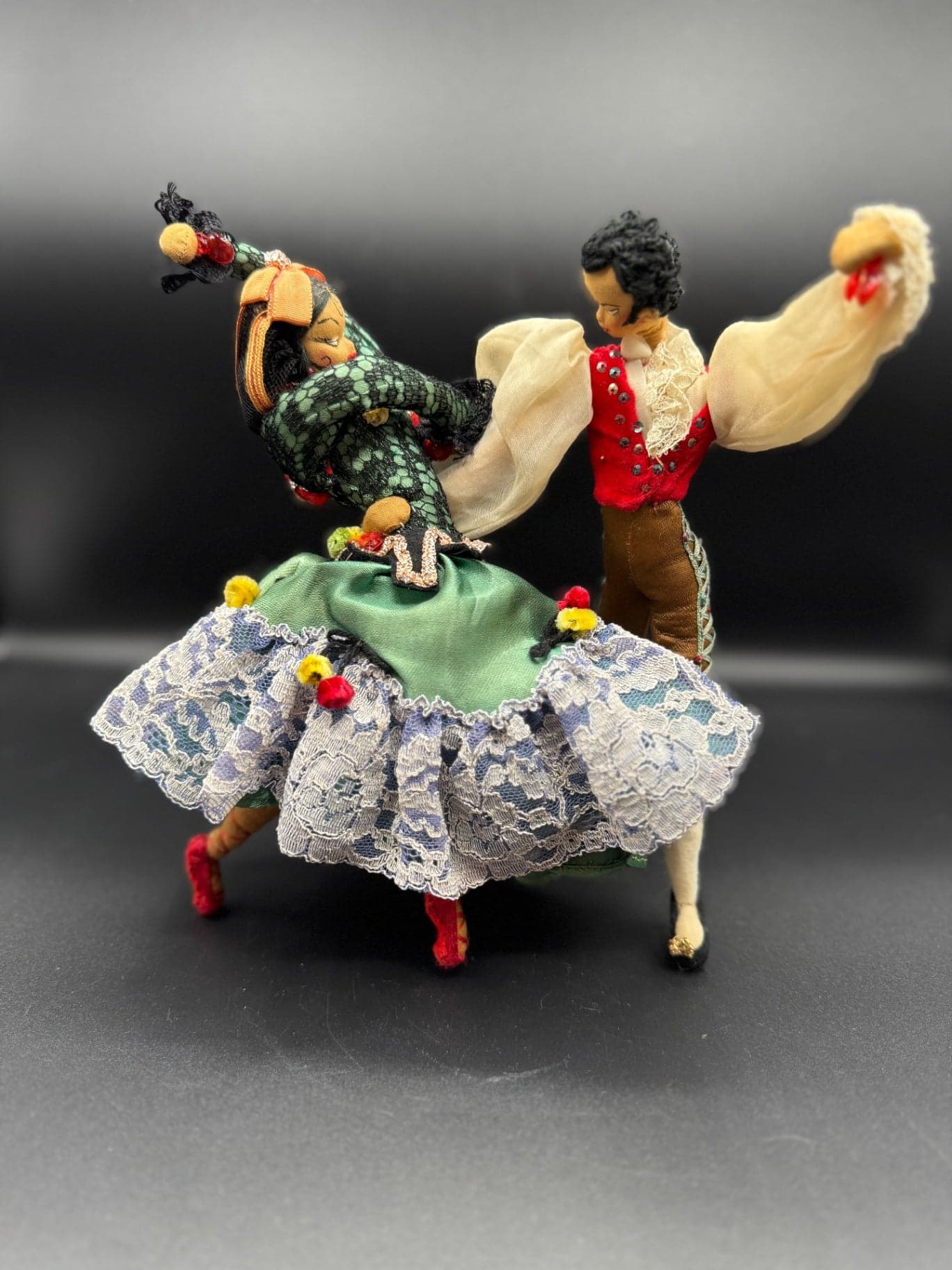 VTG Flamenco Dancer Dolls - Image 1