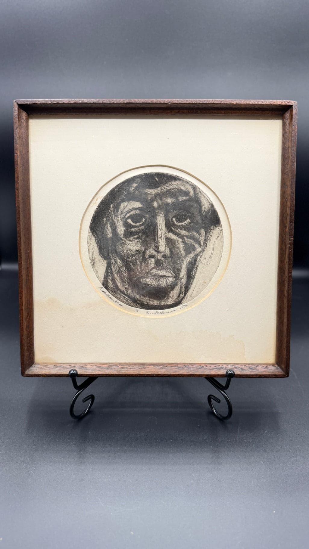 "Reflective Face" by Eric Bellman - Image 1