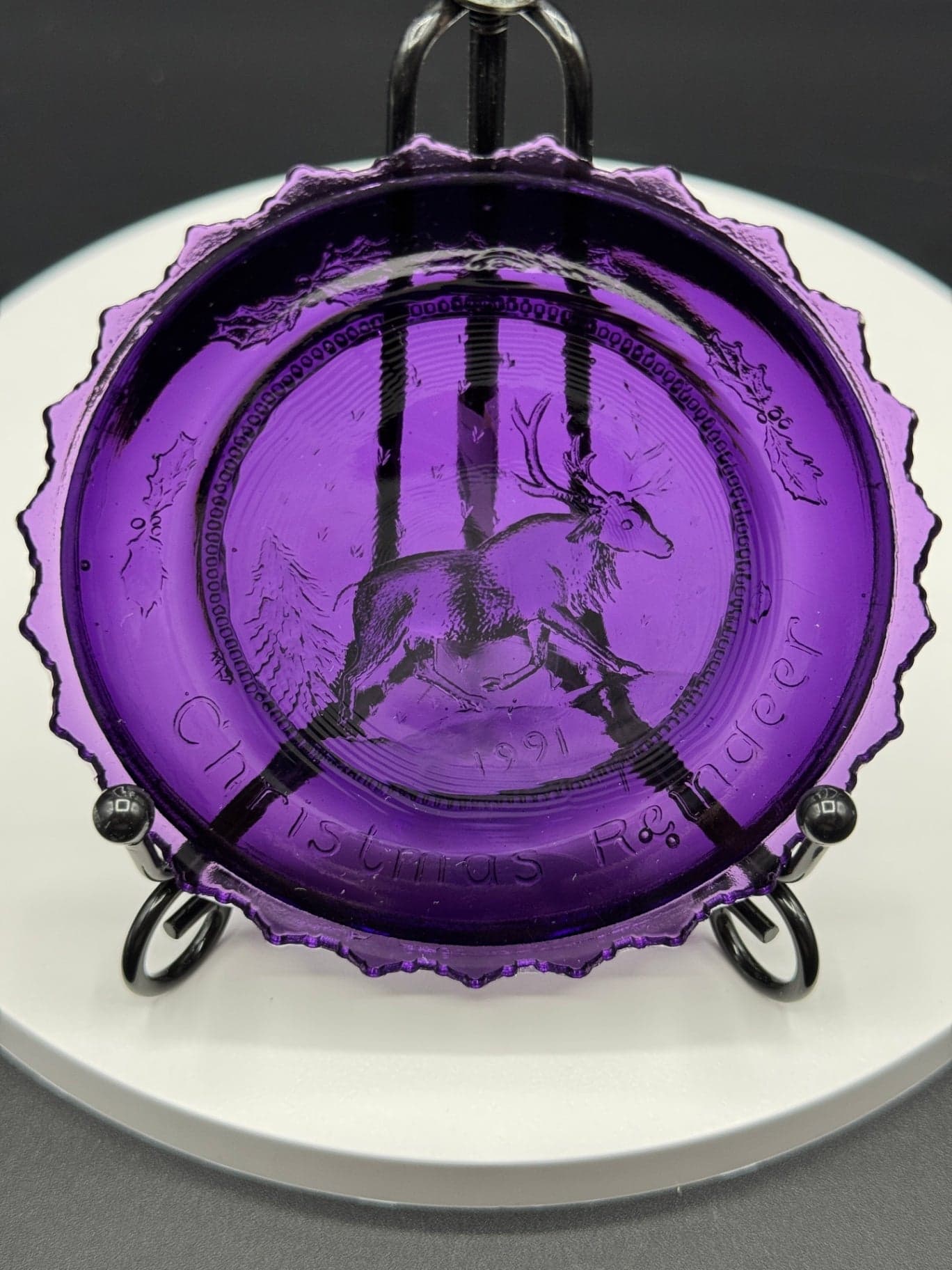 Vintage Glass Coasters Set - Thumbnail 4