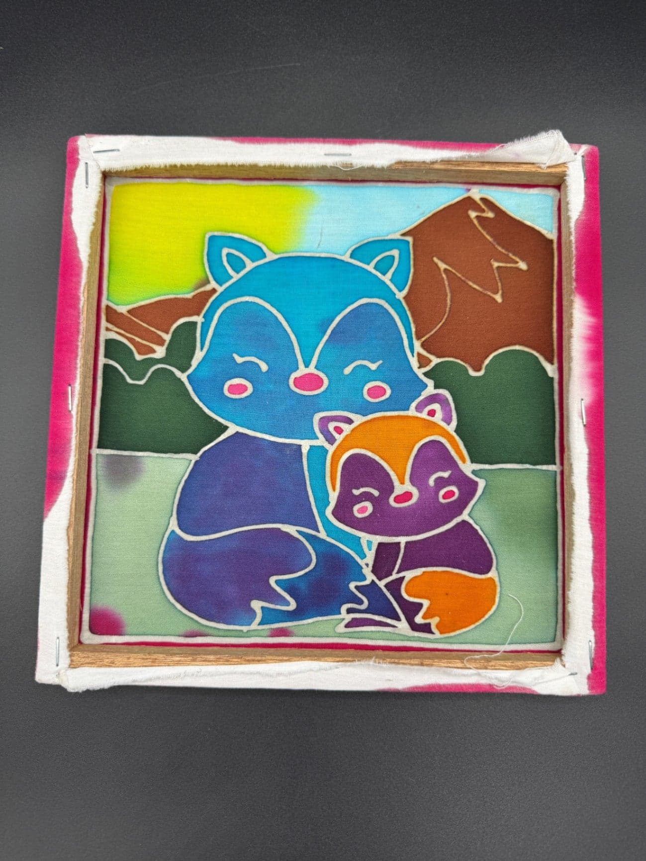 Hand Painted Silk Art - Thumbnail 4