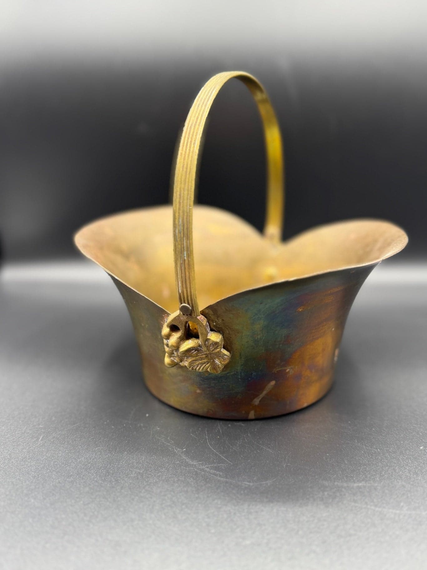VTG Brass Basket - Thumbnail 3