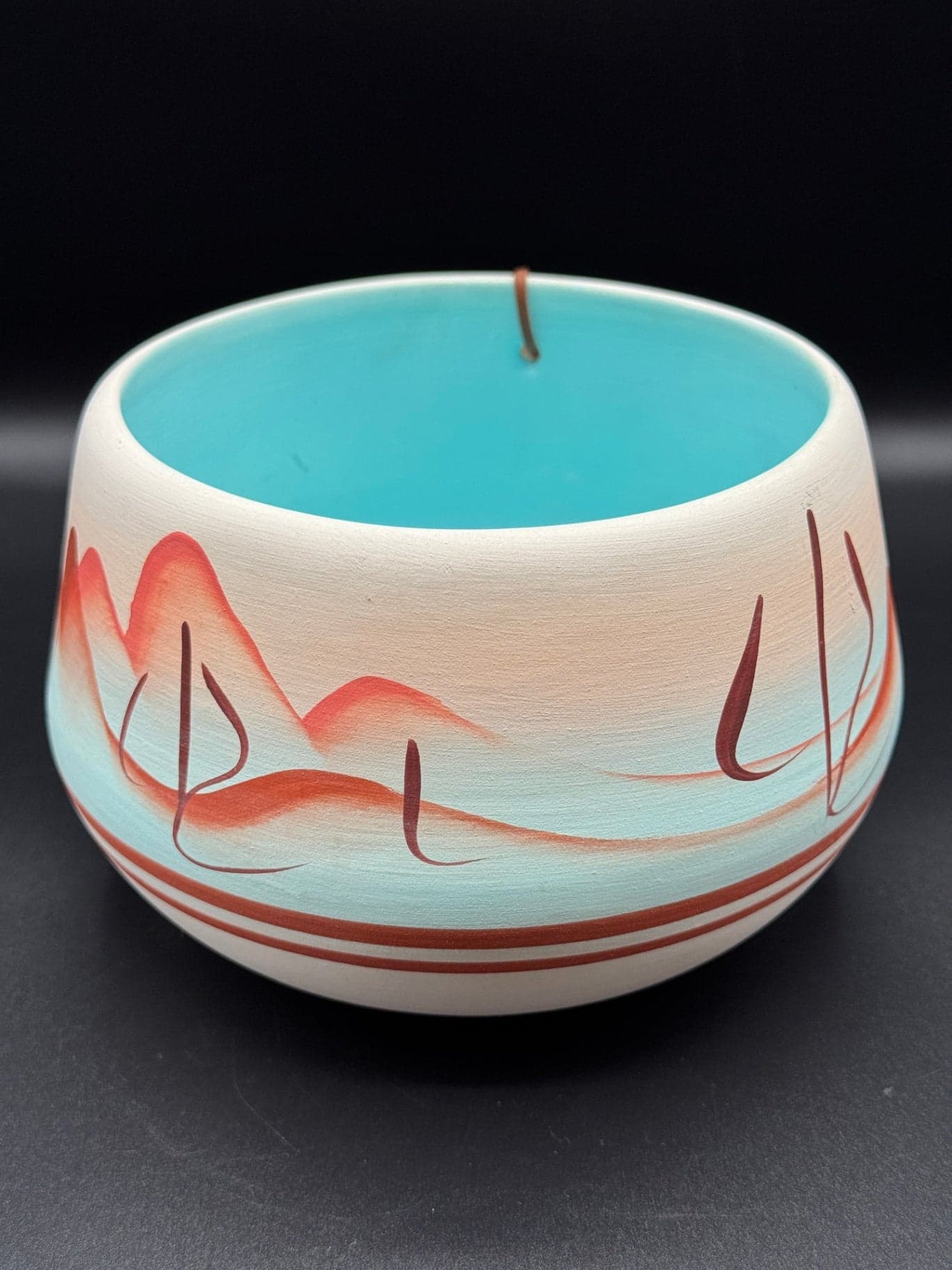 Sunset Sensations Pottery Bowl - Thumbnail 2