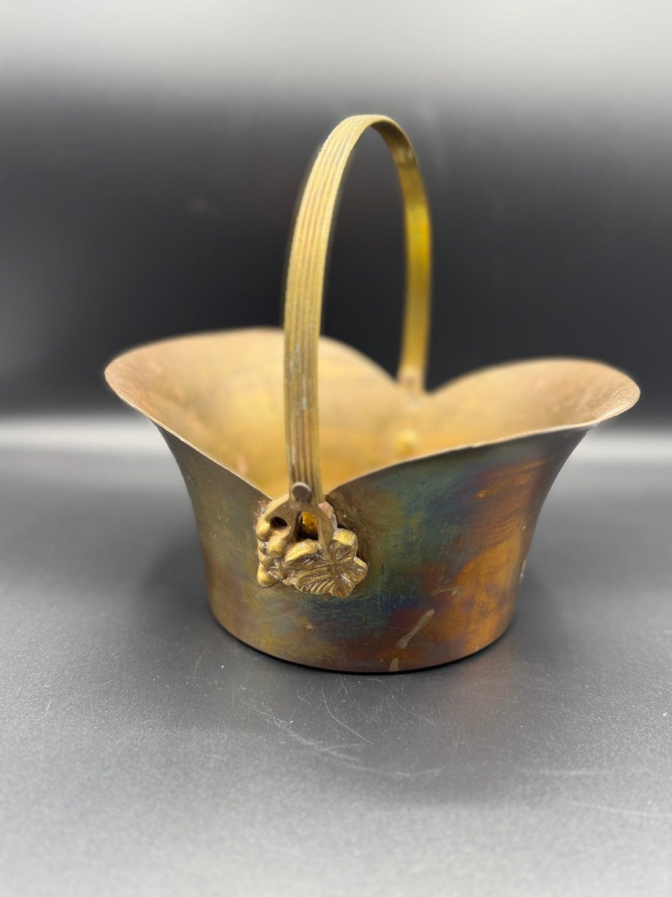 VTG Brass Basket - Thumbnail 4