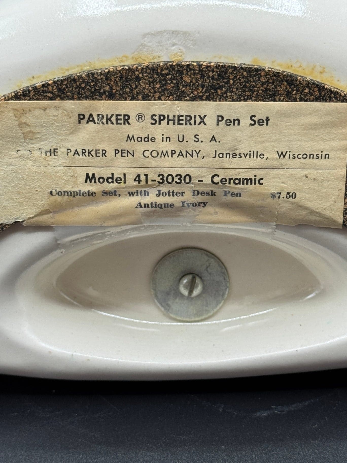 Parker Spherix Pen Holder & Ashtray - Thumbnail 6