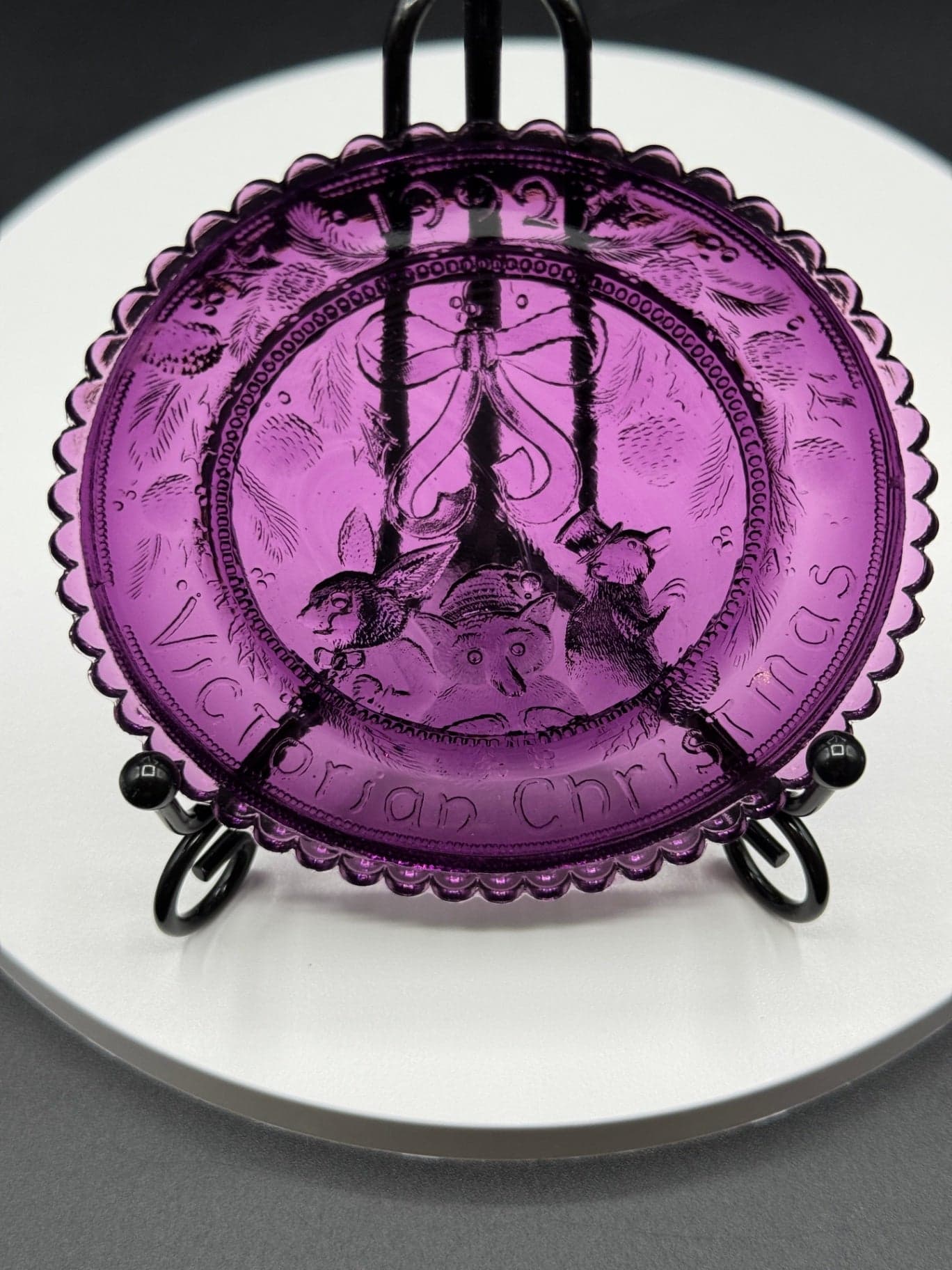Vintage Glass Coasters Set - Thumbnail 7