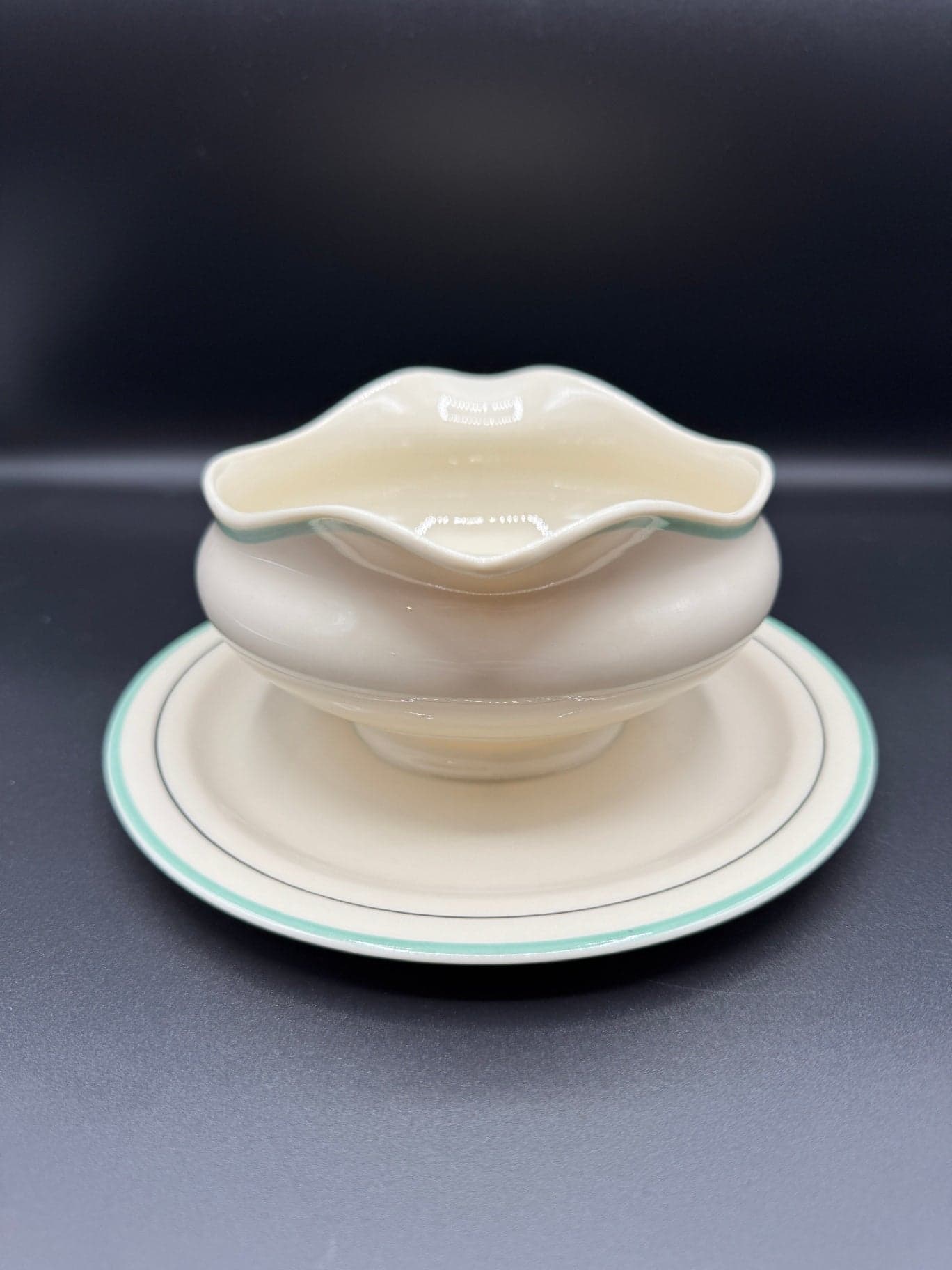 VTG Syracuse China Gravy Boat - Thumbnail 2