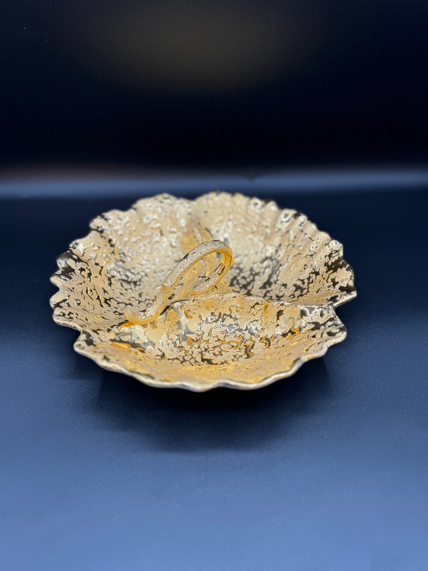 22K Weeping Gold Candy Dish - Image 1