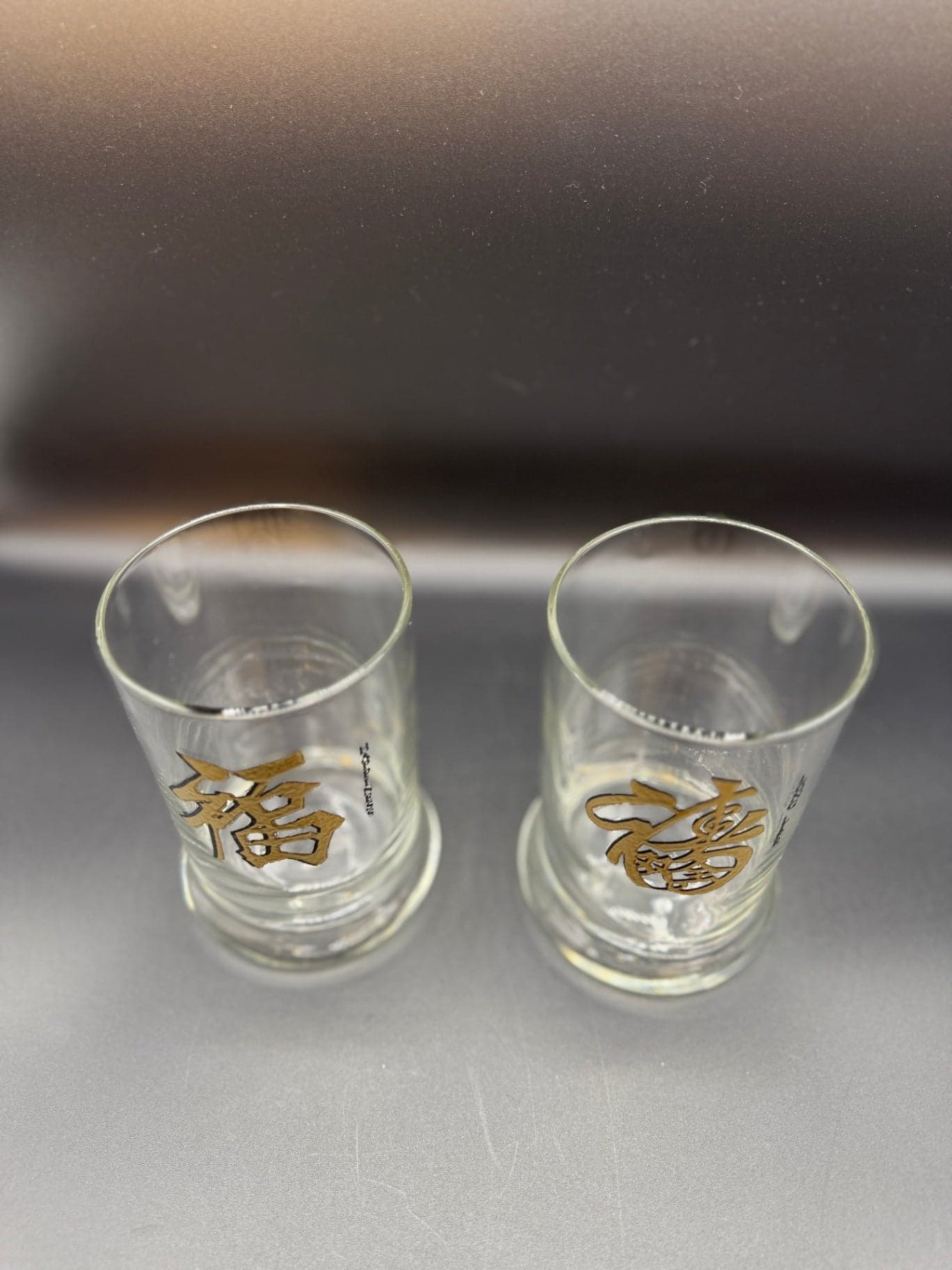 1960's Cera Glass Lowball Glass Pair - Thumbnail 2