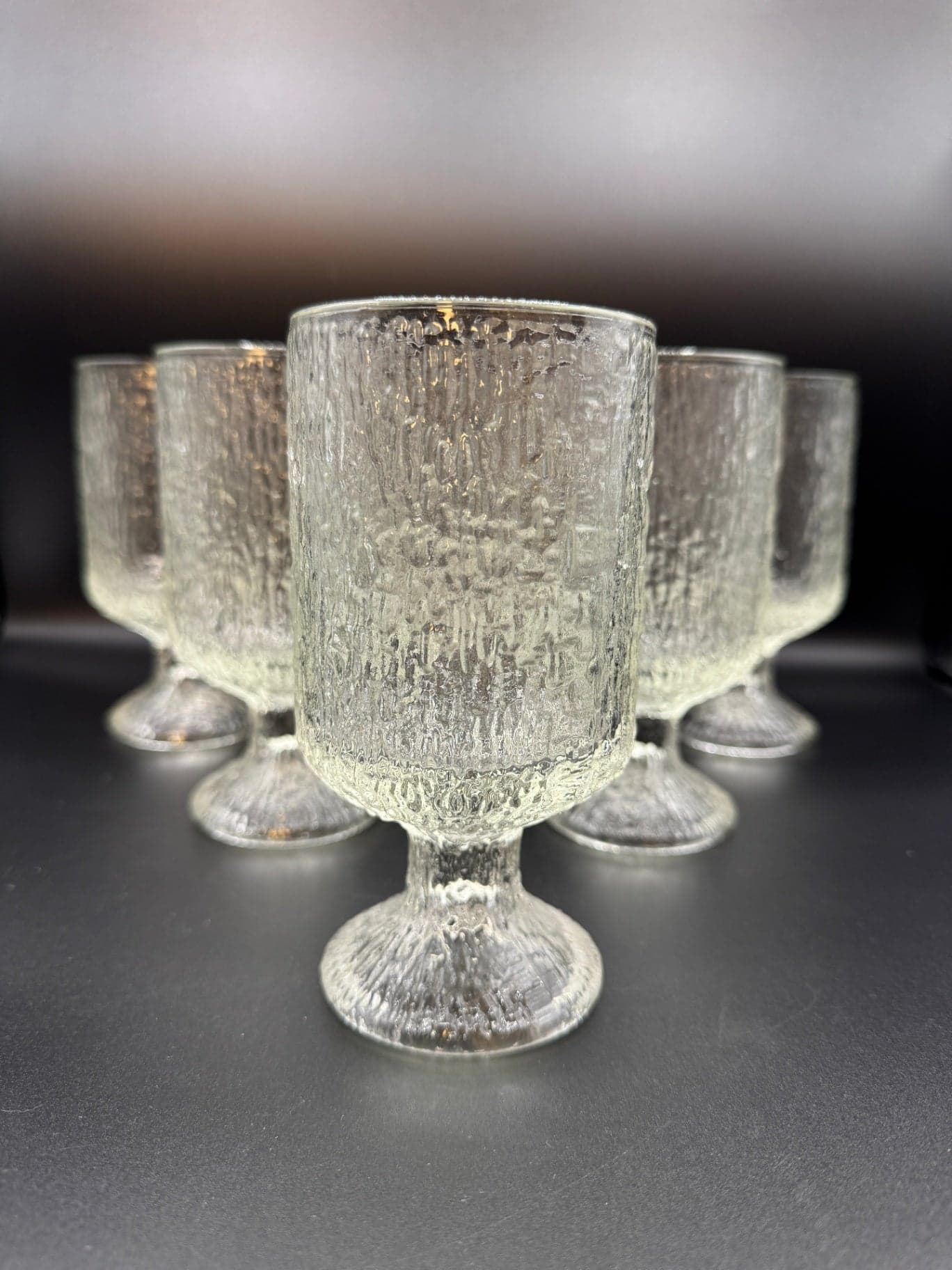 VTG Bark-Textured Indiana Glass - 6 - Image 1
