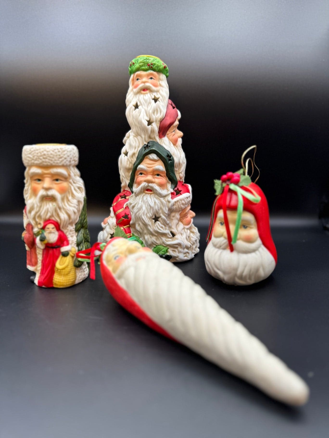 Santa Décor Lot - 4 pieces - Thumbnail 2