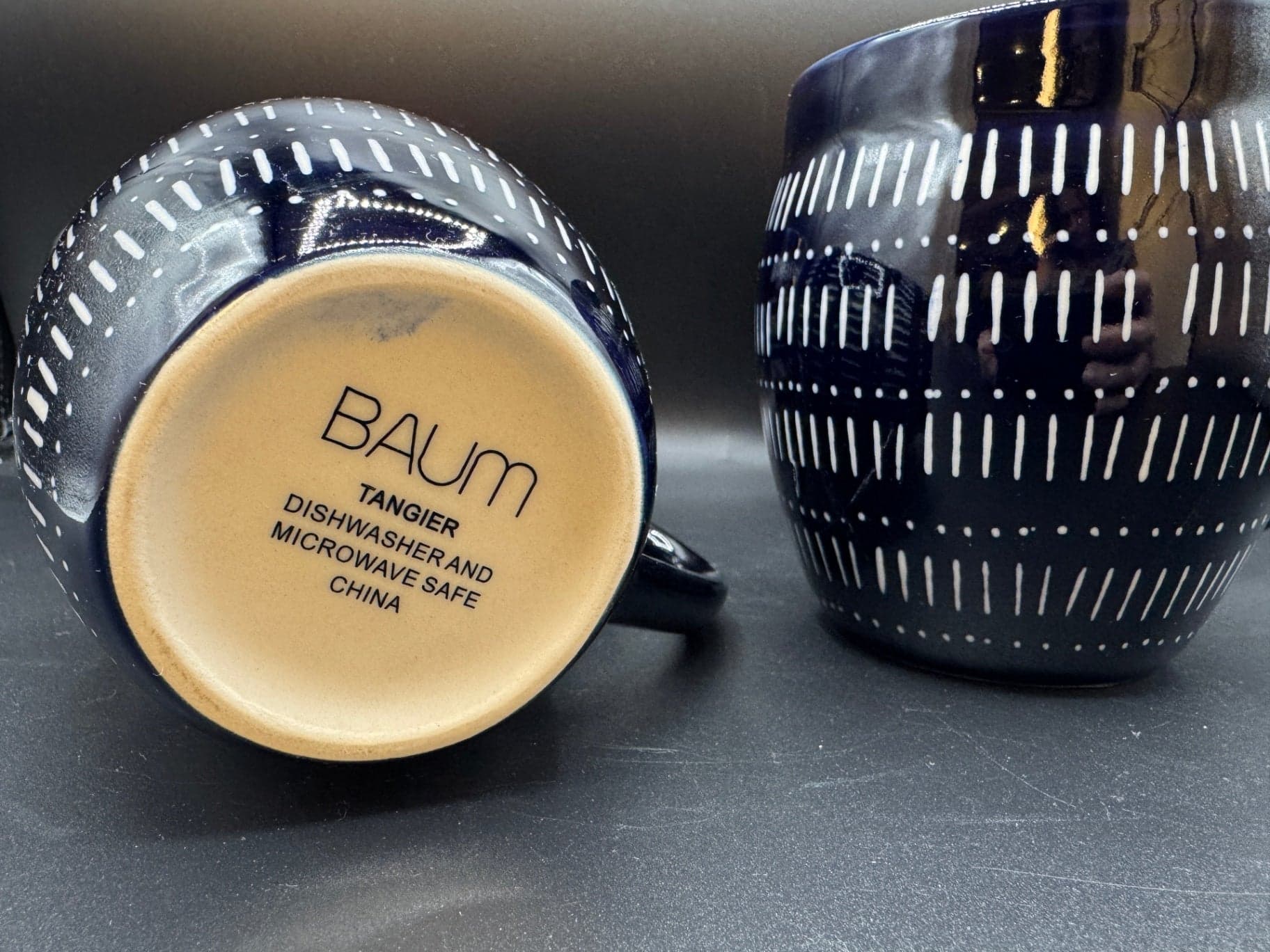 Baum Tangier Barrel Coffee Mugs - Thumbnail 4
