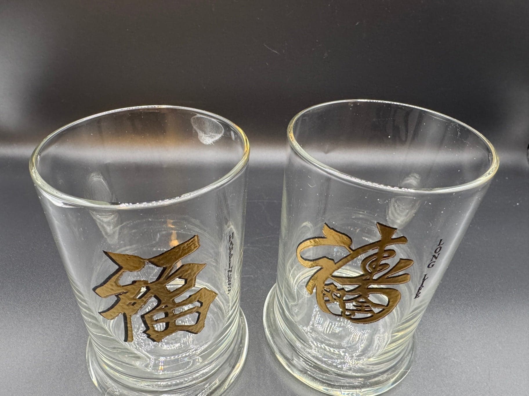 1960's Cera Glass Lowball Glass Pair - Thumbnail 7